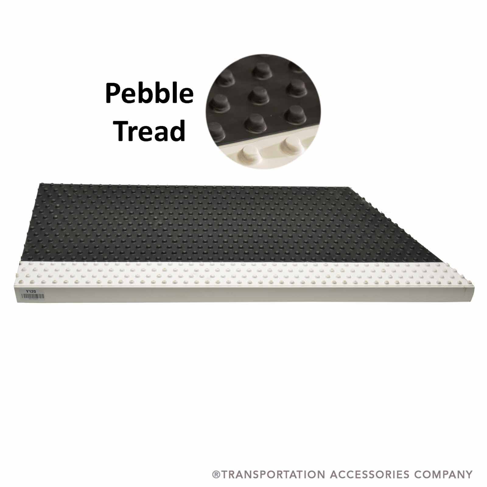 0011431PB Steptread for Blue Bird Transit with Pebble Surface