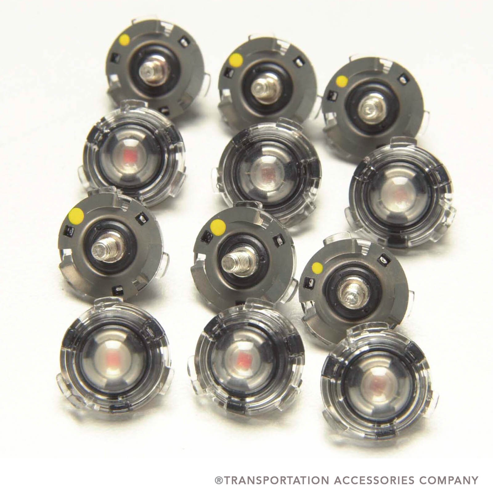 0E30-2262-23-Amber Replacement LED's - 12 Pack