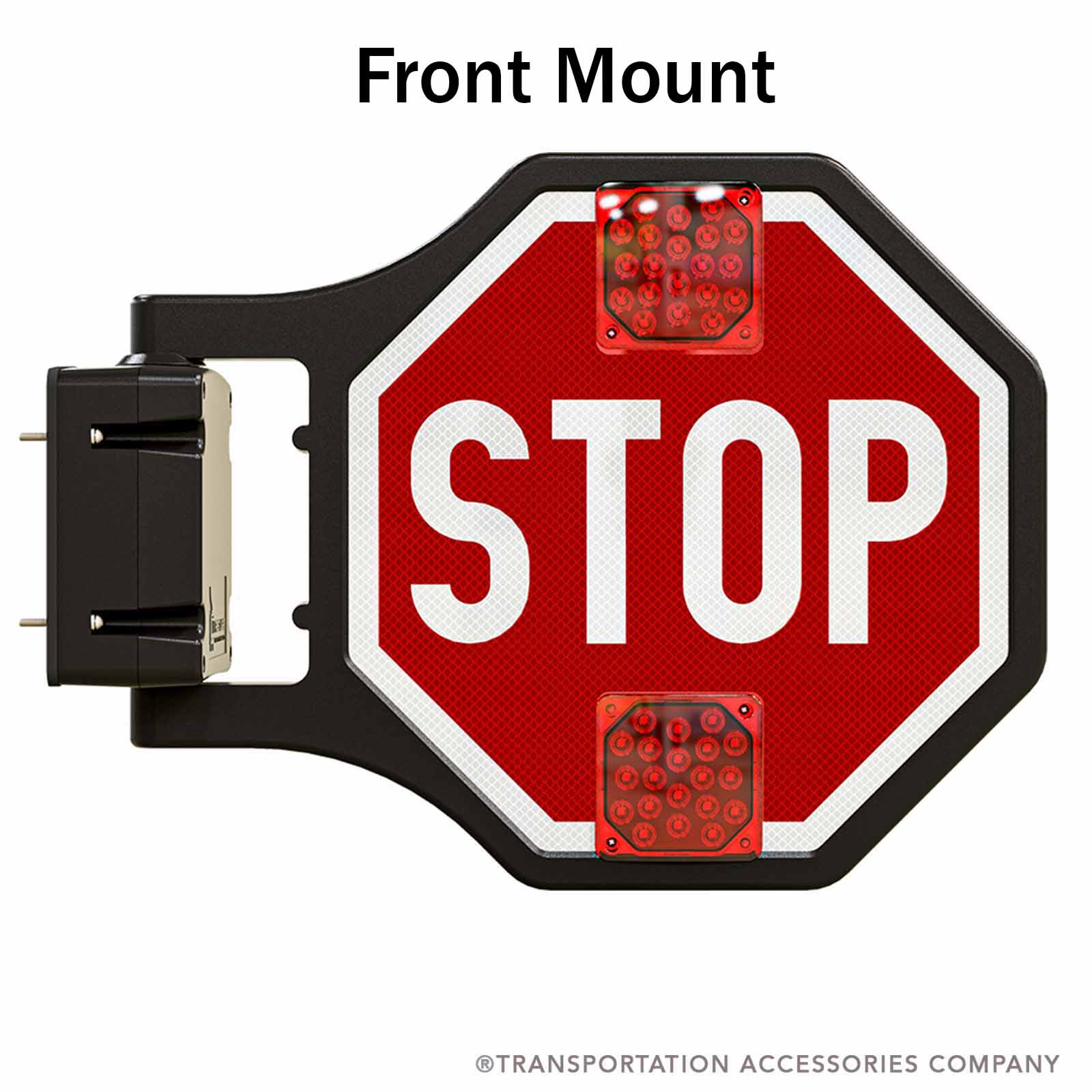 102028 First Light Illuminated Electric Stop Arm for Blue Bird