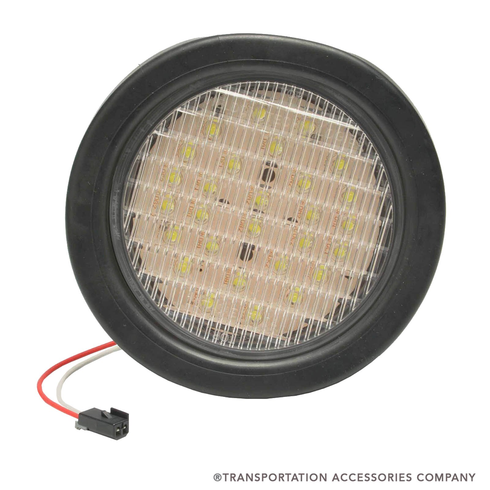 104078 4" Grommet Mount LED Backup Light w/Plug for Thomas