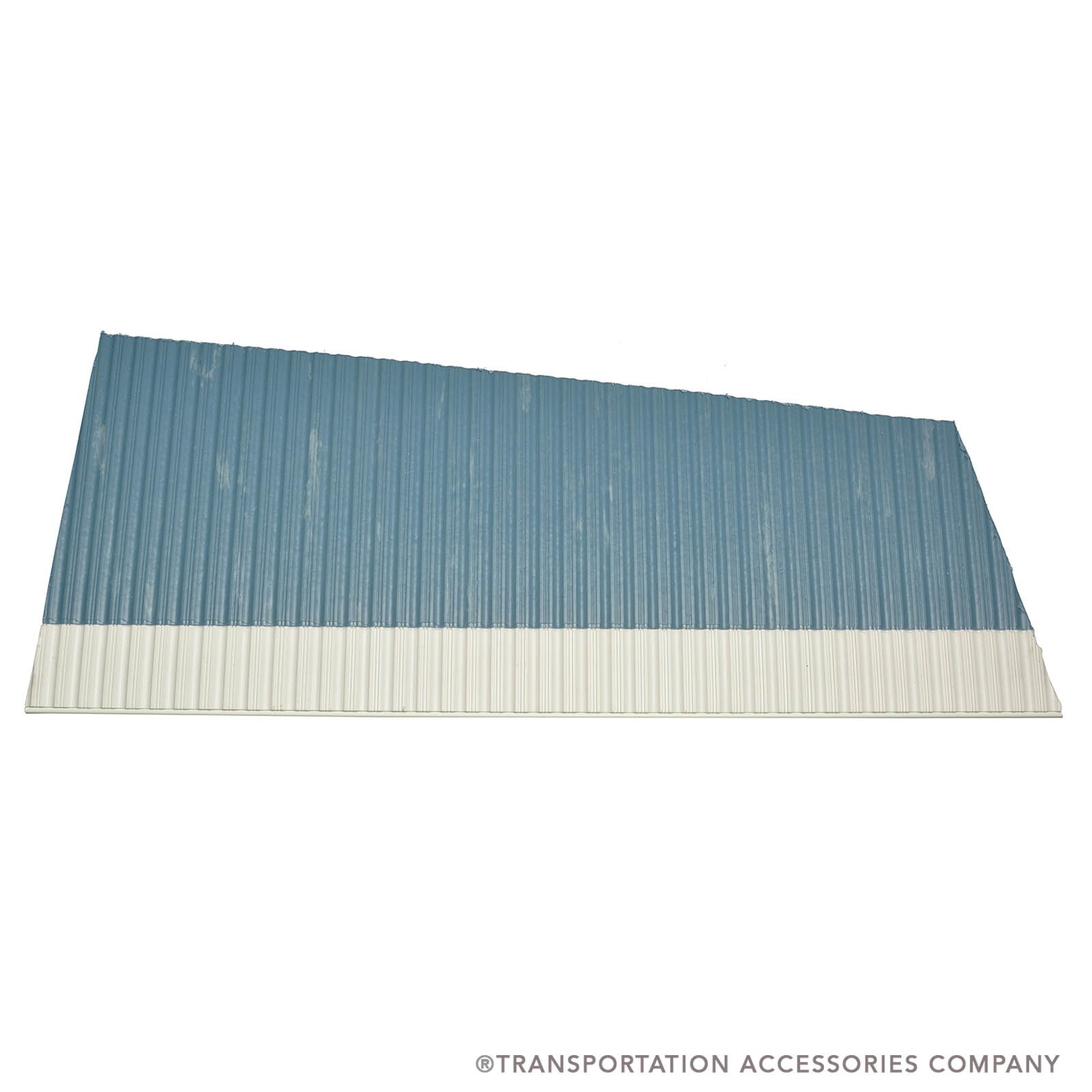 104433P-BLU Thomas C2 Blue Top Step Tread - Poly Back