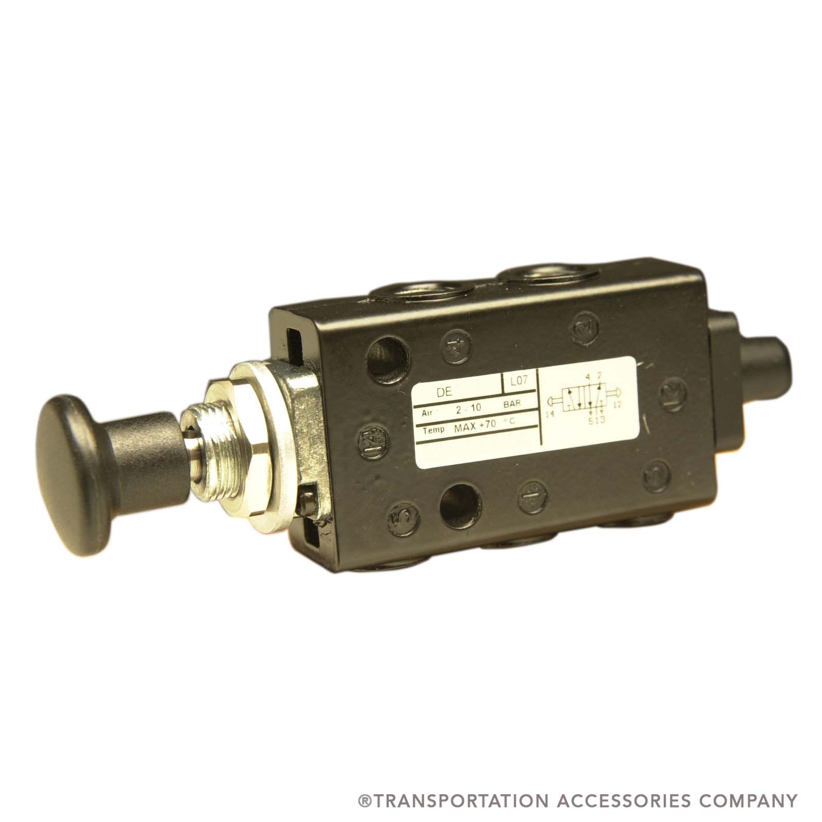1545128 Blue Bird Air Door Control Valve - Manual