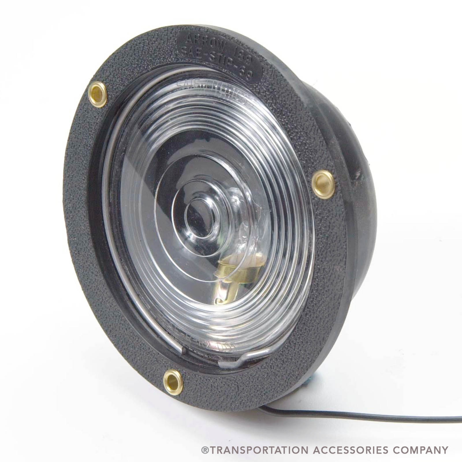 189C Arrow Clear Recessed Back Up Lamp