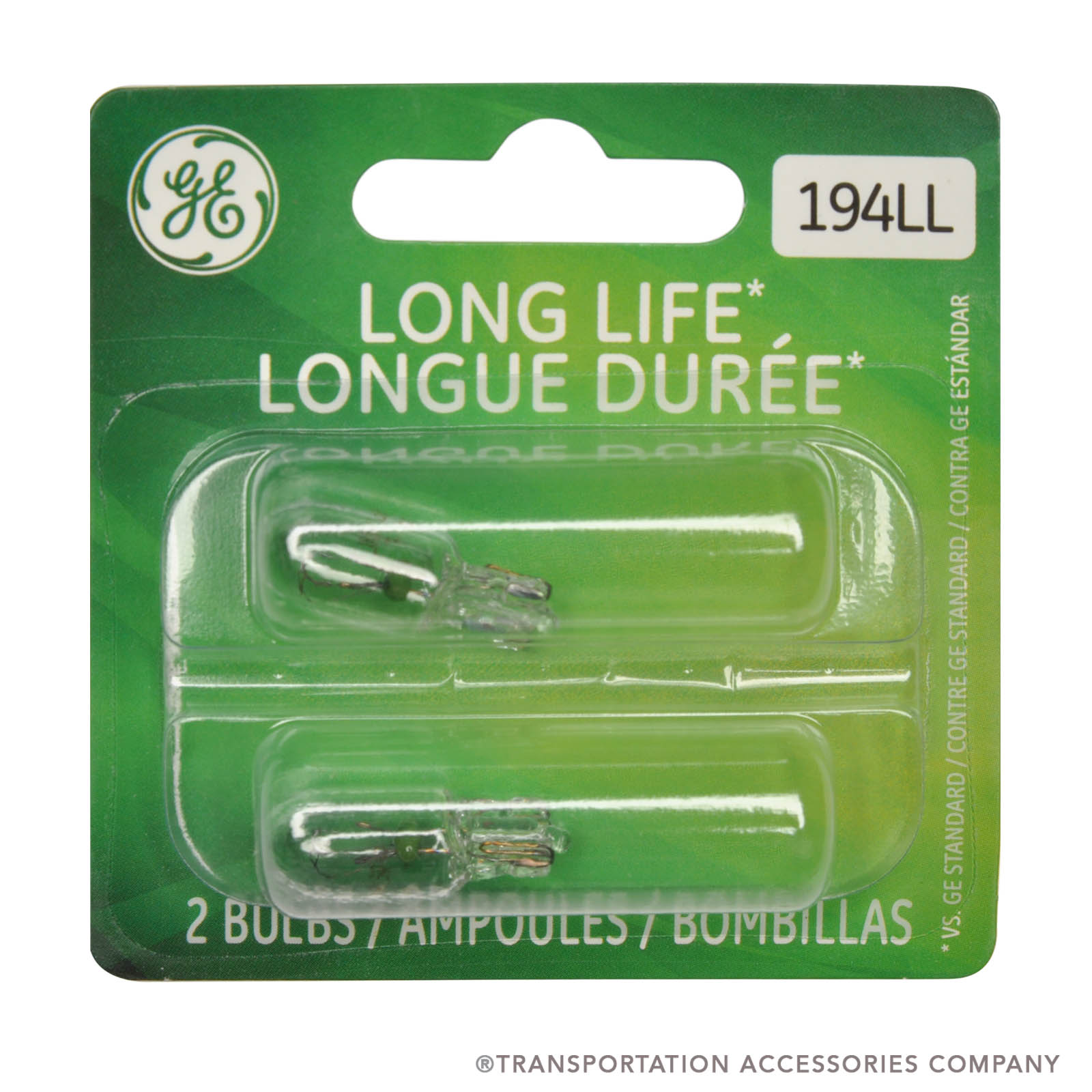 194LL Miniature Wedge Mount Bulb Long Life Version