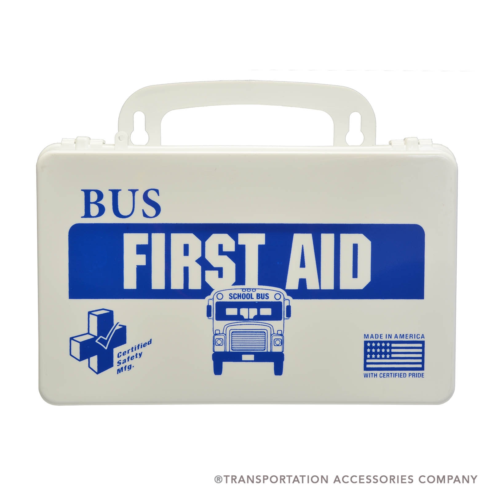 209-003 10-Unit Poly First Aid Kit Box Only