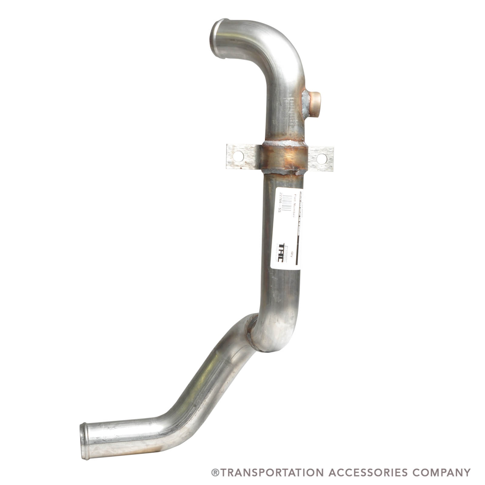 22766-SS Stainless Lower Coolant Tube for Mercedes