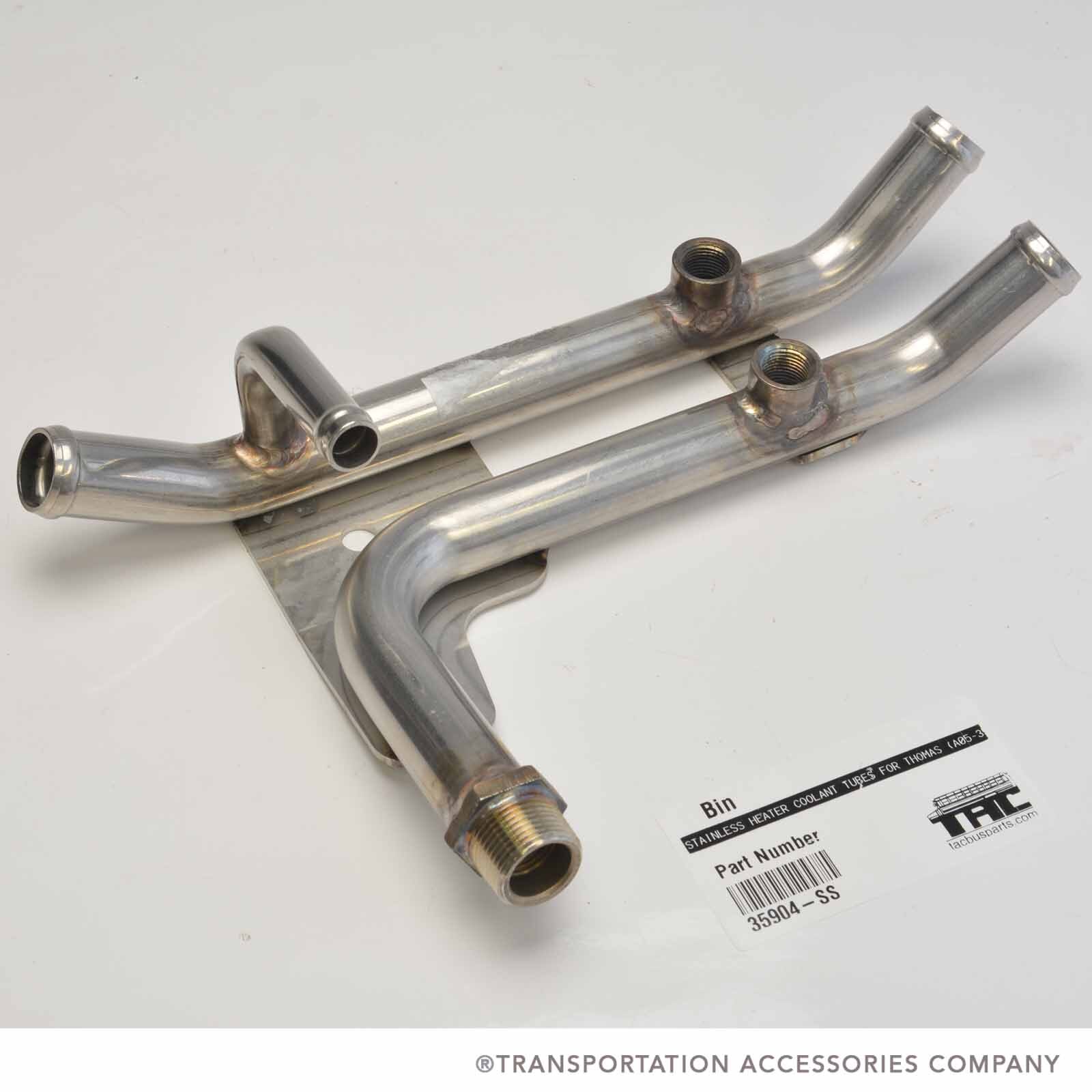 35904-SS Stainless Coolant Tubes for Thomas
