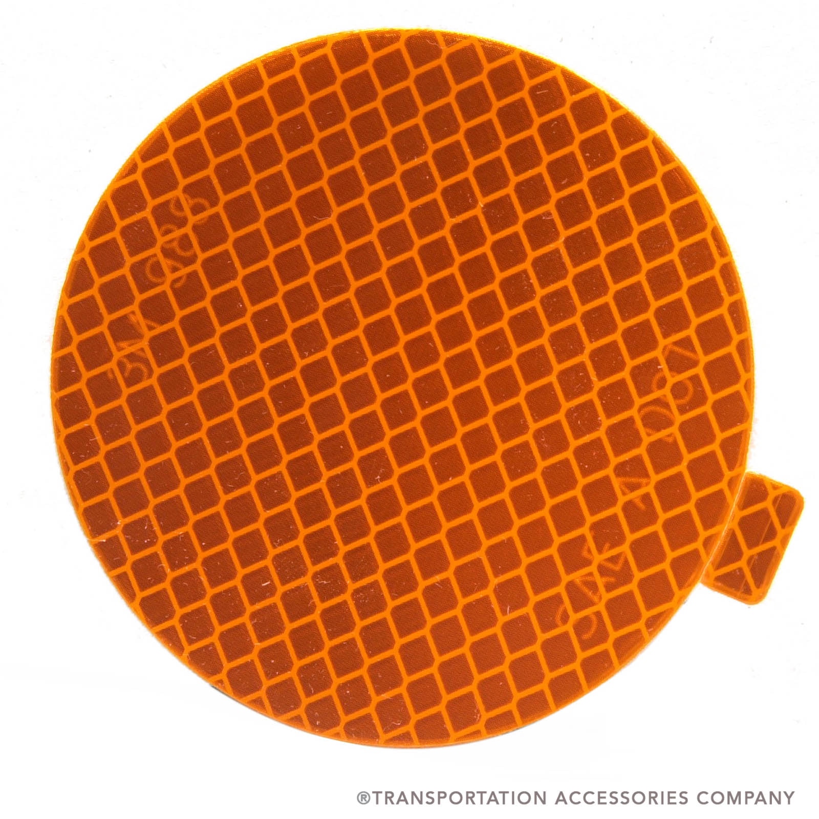 3MY-3 Flexible Amber Stick On Reflector