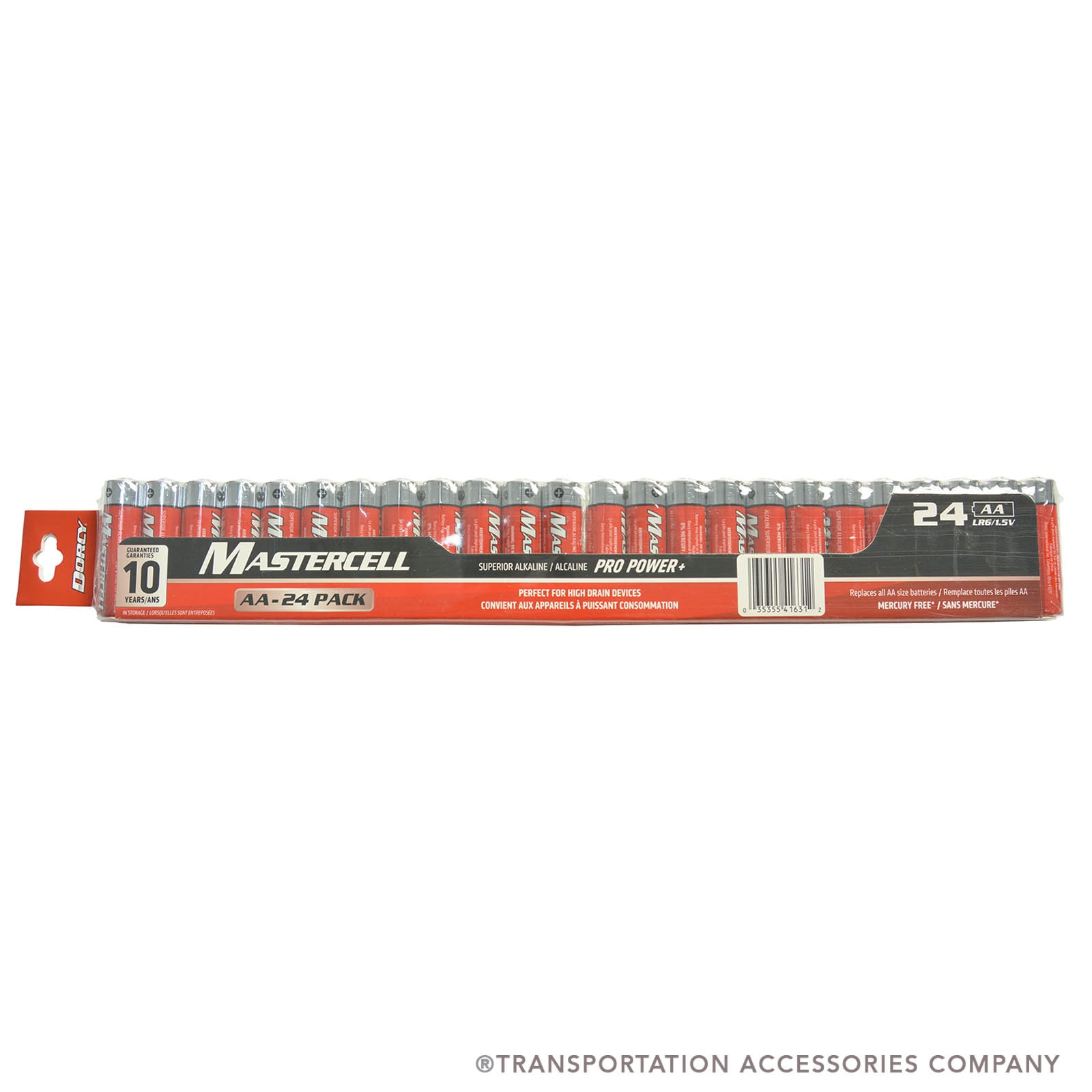 41-1631 AA Alkaline Batteries- 24 Pack