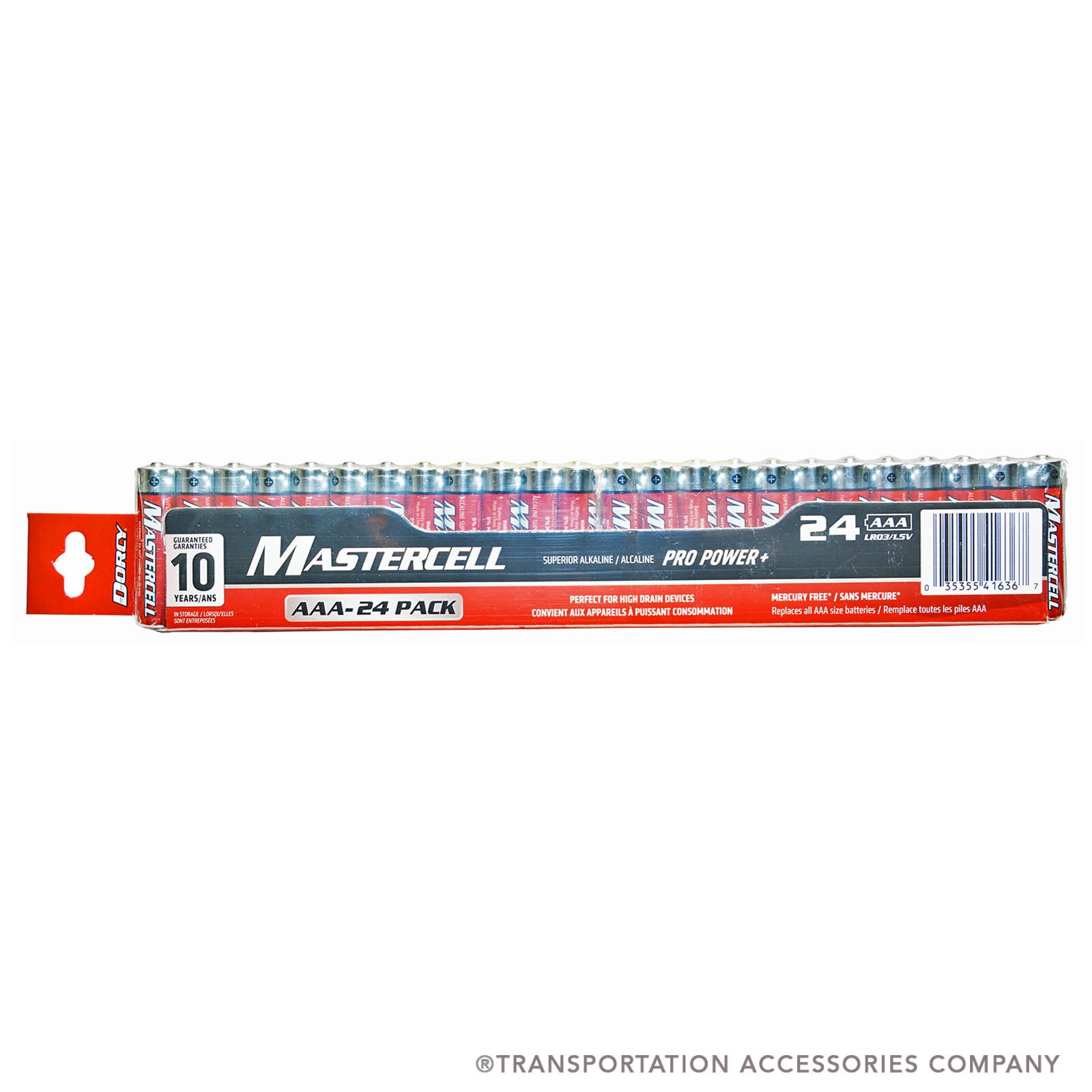 41-1636 AAA Alkaline Batteries 24 Pack