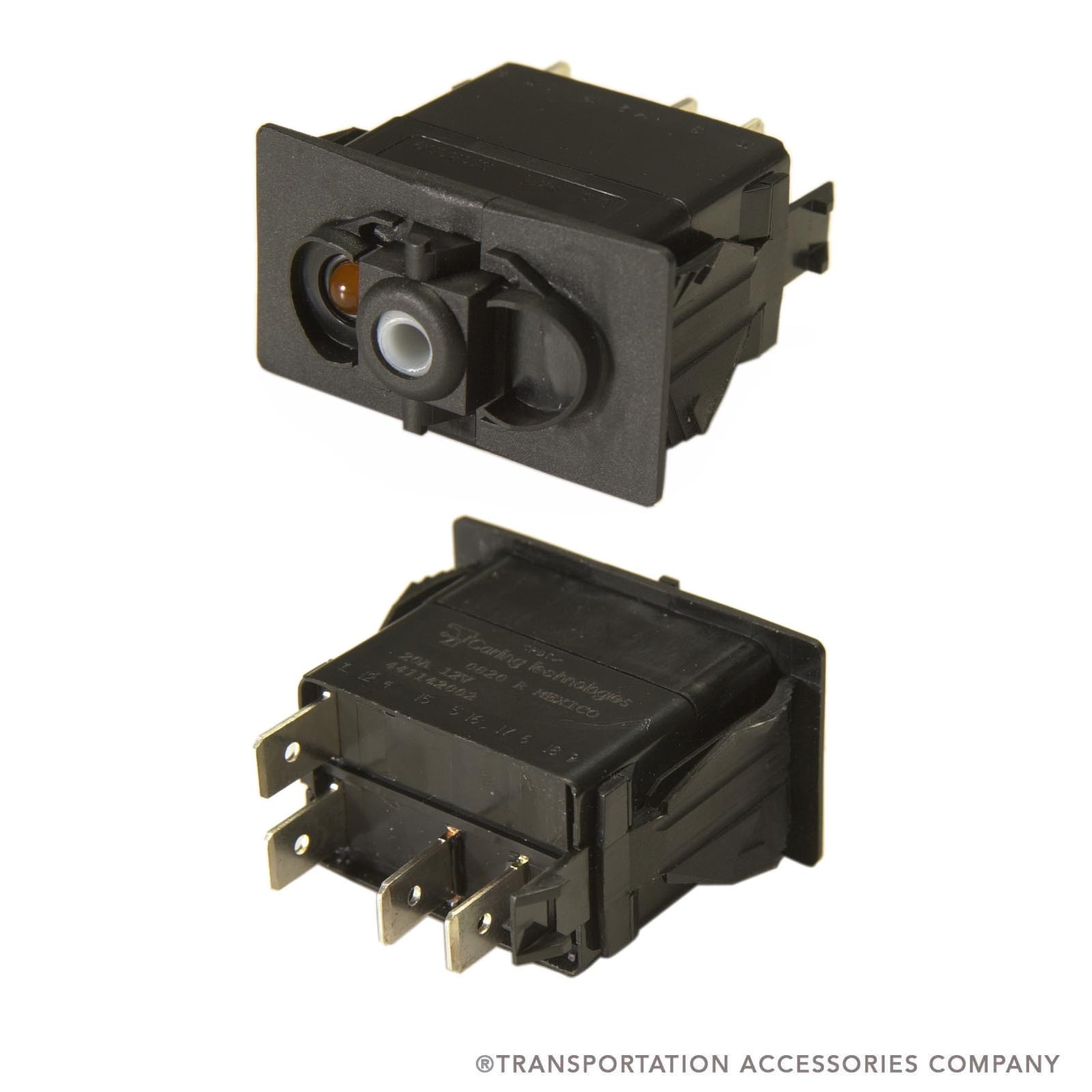 44-2002 Switch Base for IC 4-Term. (Off/Mom-On) Replaces 441142002