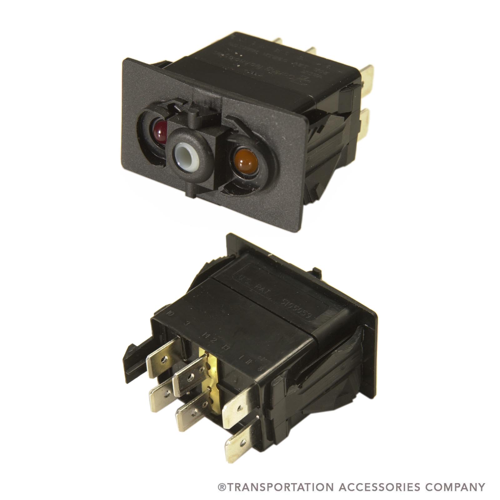44-2015 Switch Base for IC 6-Term. (On/Off) Replaces 441142015