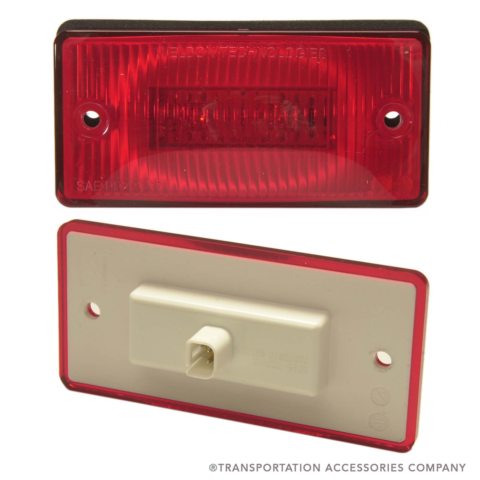 5045-7100-10 Weldon 5045 Series Red LED Marker Lamp