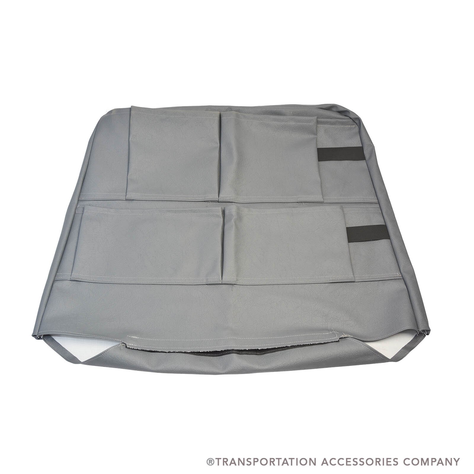 574239-0077P 39" IC Prevail Gray Velcro 5-Pocket Barrier Cover for NY Highback 2015+