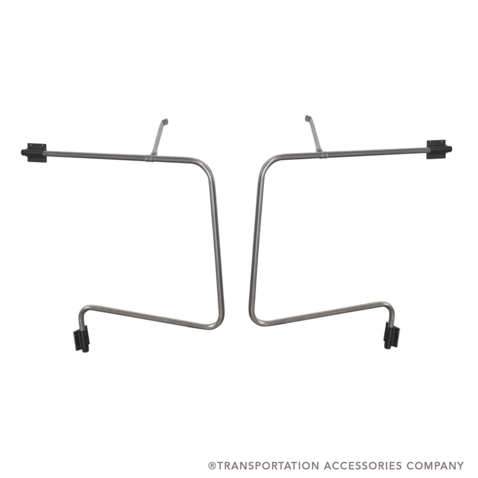 58-5096SS Freightliner Forward Mount Stainless Steel C-Bracket Set for Mirror Lite