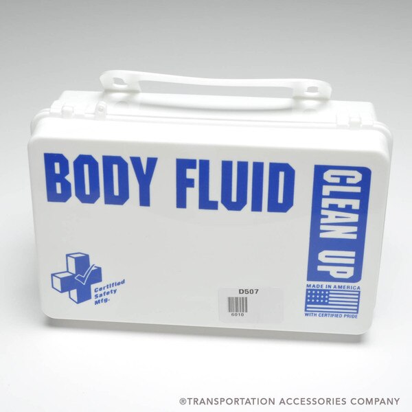 6010 Body Fluid Cleanup Kit Plastic Case Only
