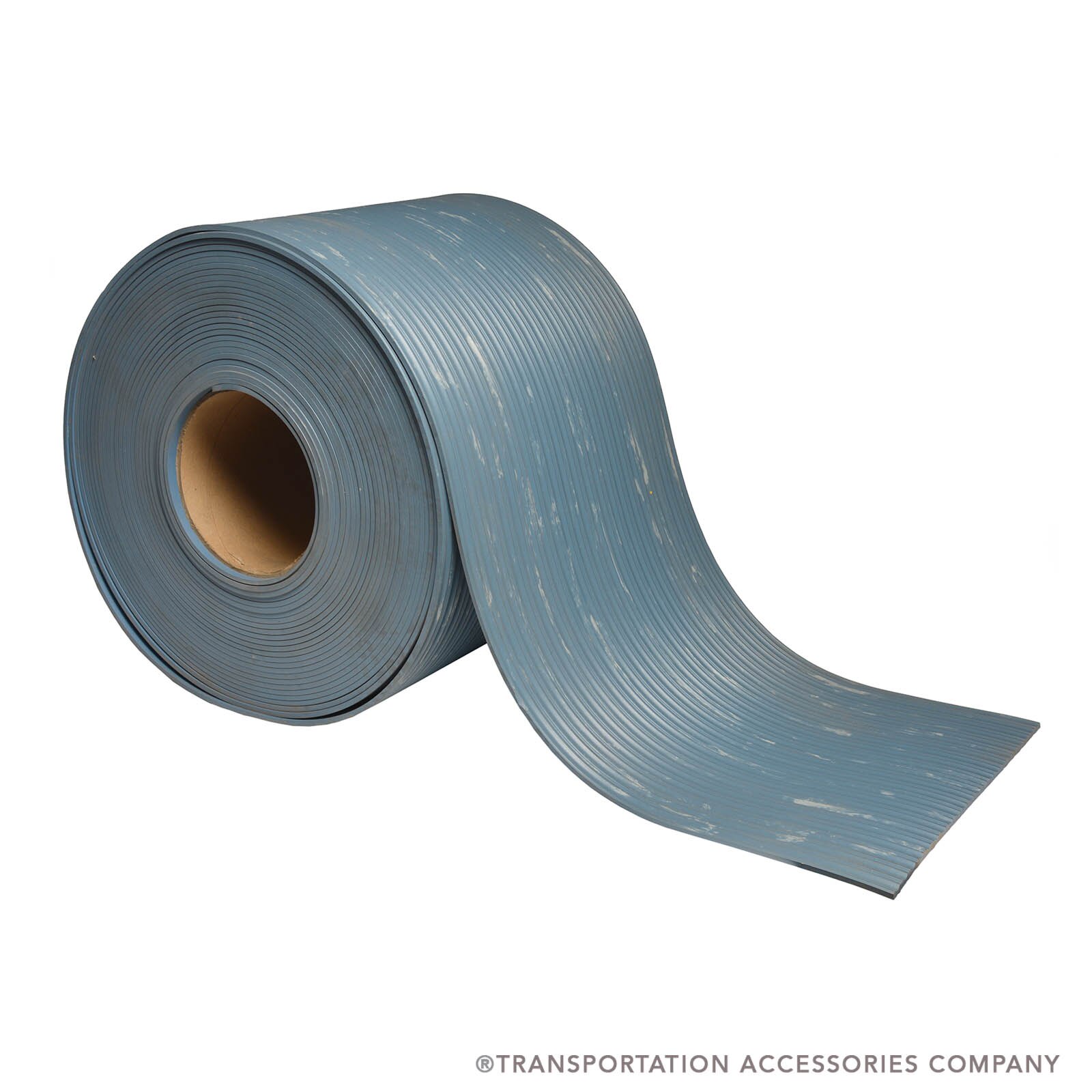 6301-13P-BLU Ribbed Blue Flooring 13" Wide per Yard