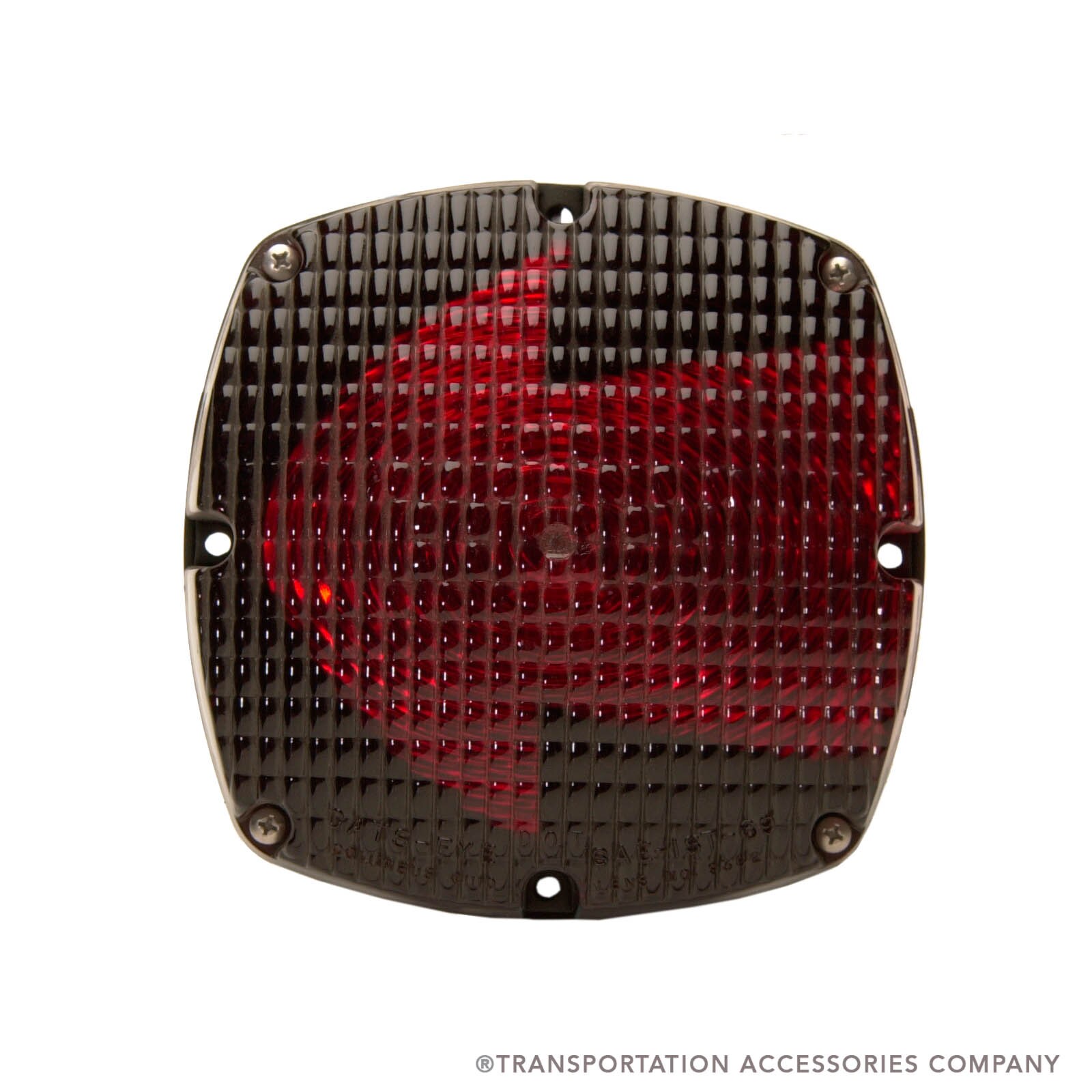 cats-eye 6501R Cats Eye Square Turn Lamp W/Red Arrow