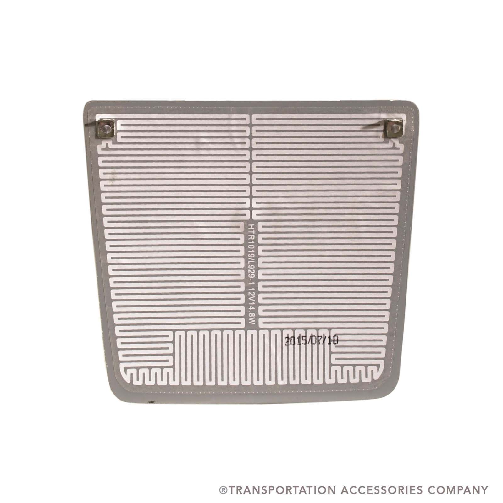 717D/1H-Heated 7" x 6" Convex Replacement Glass