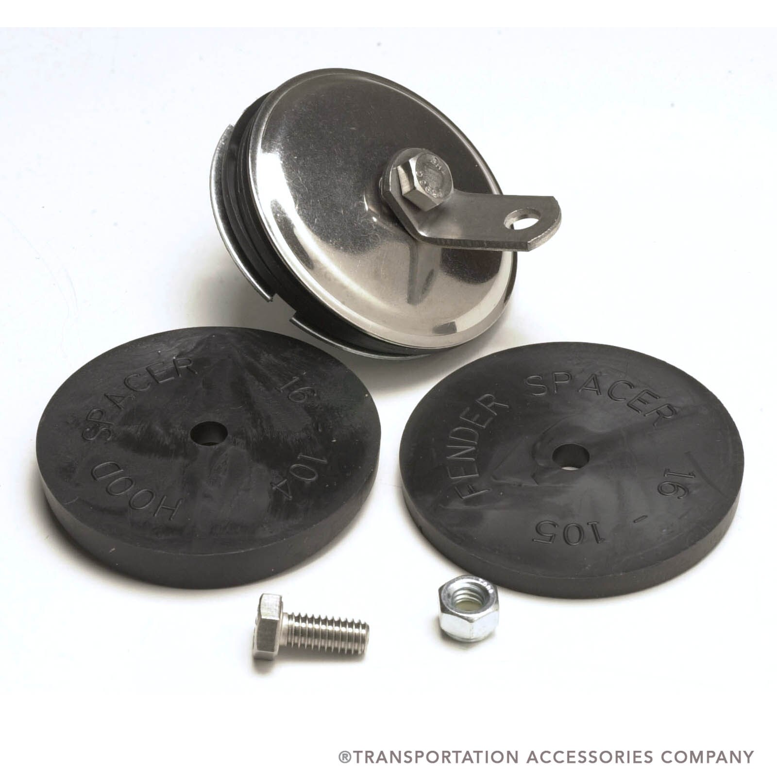 74-3300S Cross View Mirror Mounting Base Kit - Stainless
