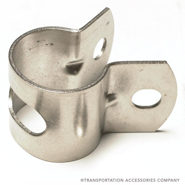 7434100Stainless Mirror Clamp for 1" Tube