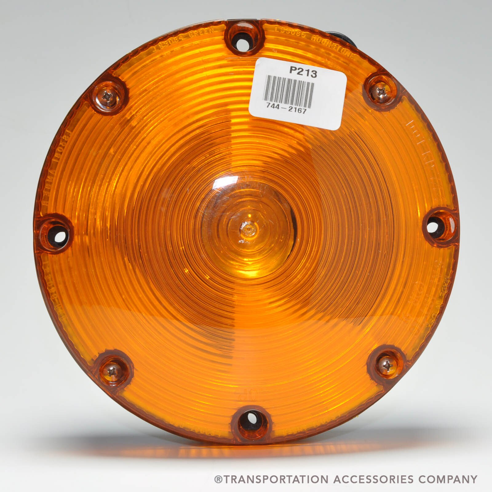 744-2167 KD 7" Amber tail lamp W/Arrow