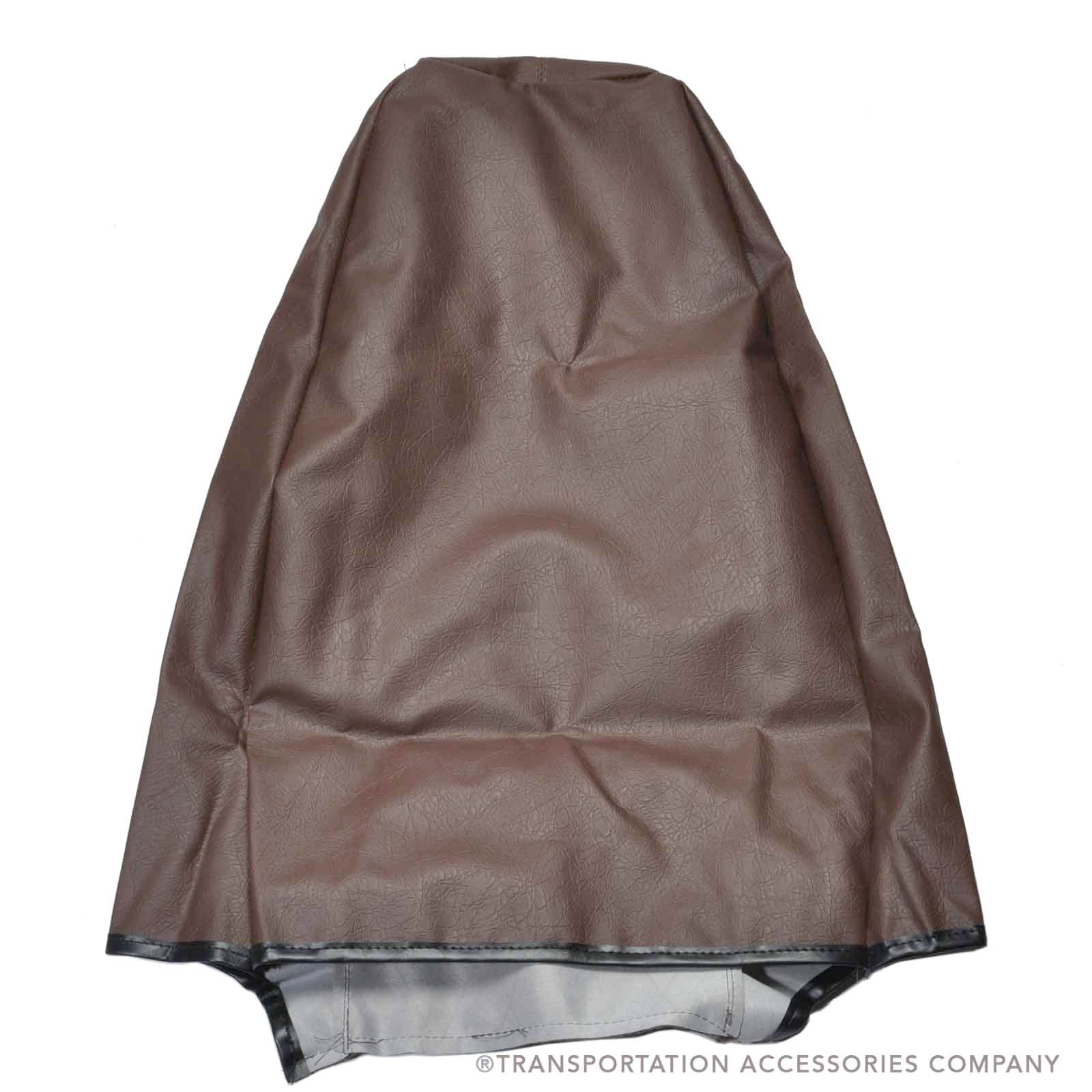 771900-0051 IC Brown Fireblock Bostrom Back Cover (Talladega 915) - All Vinyl