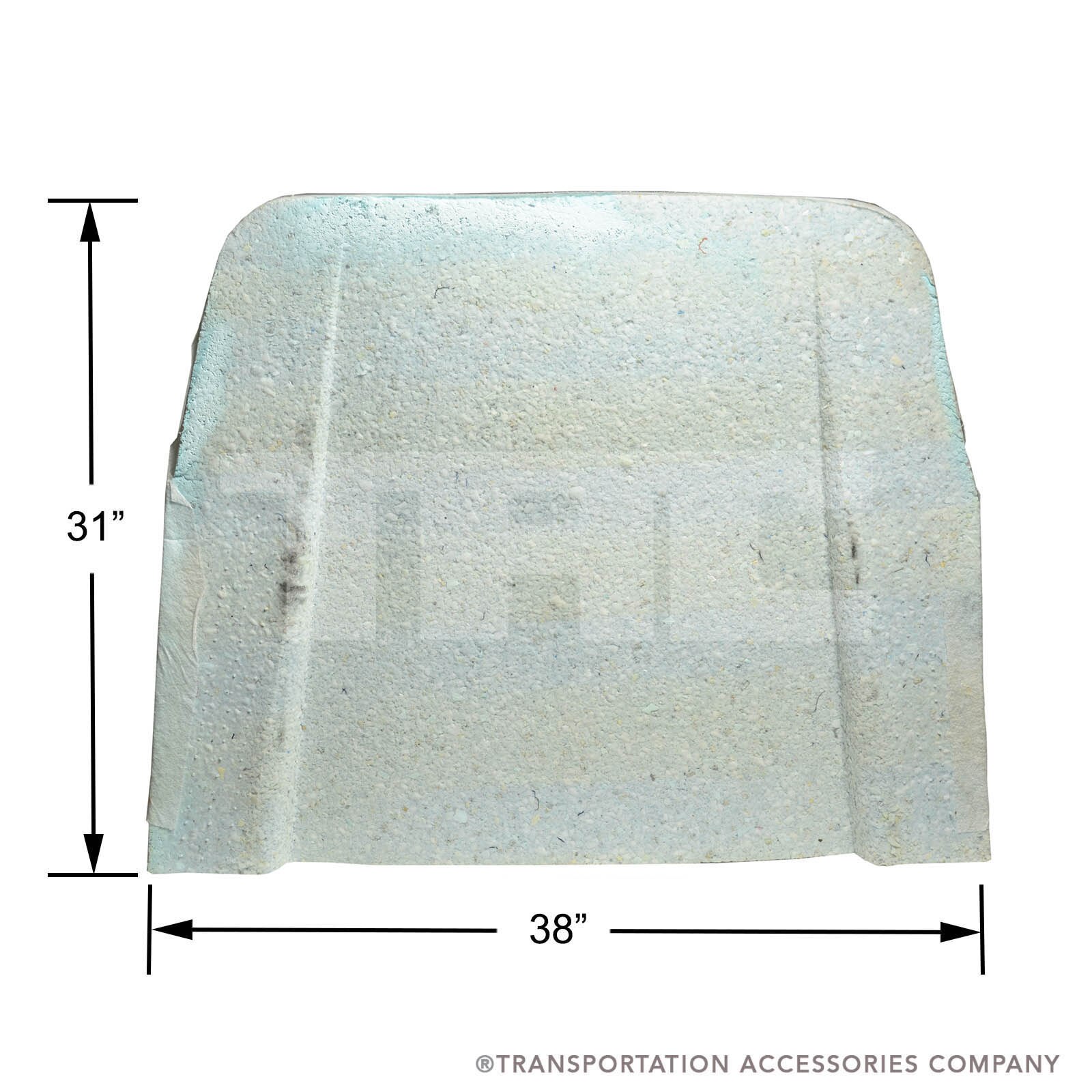 82TY14 Thomas 39" Wide Hi-Back Seat Back Foam 2014+ (Box of 4)