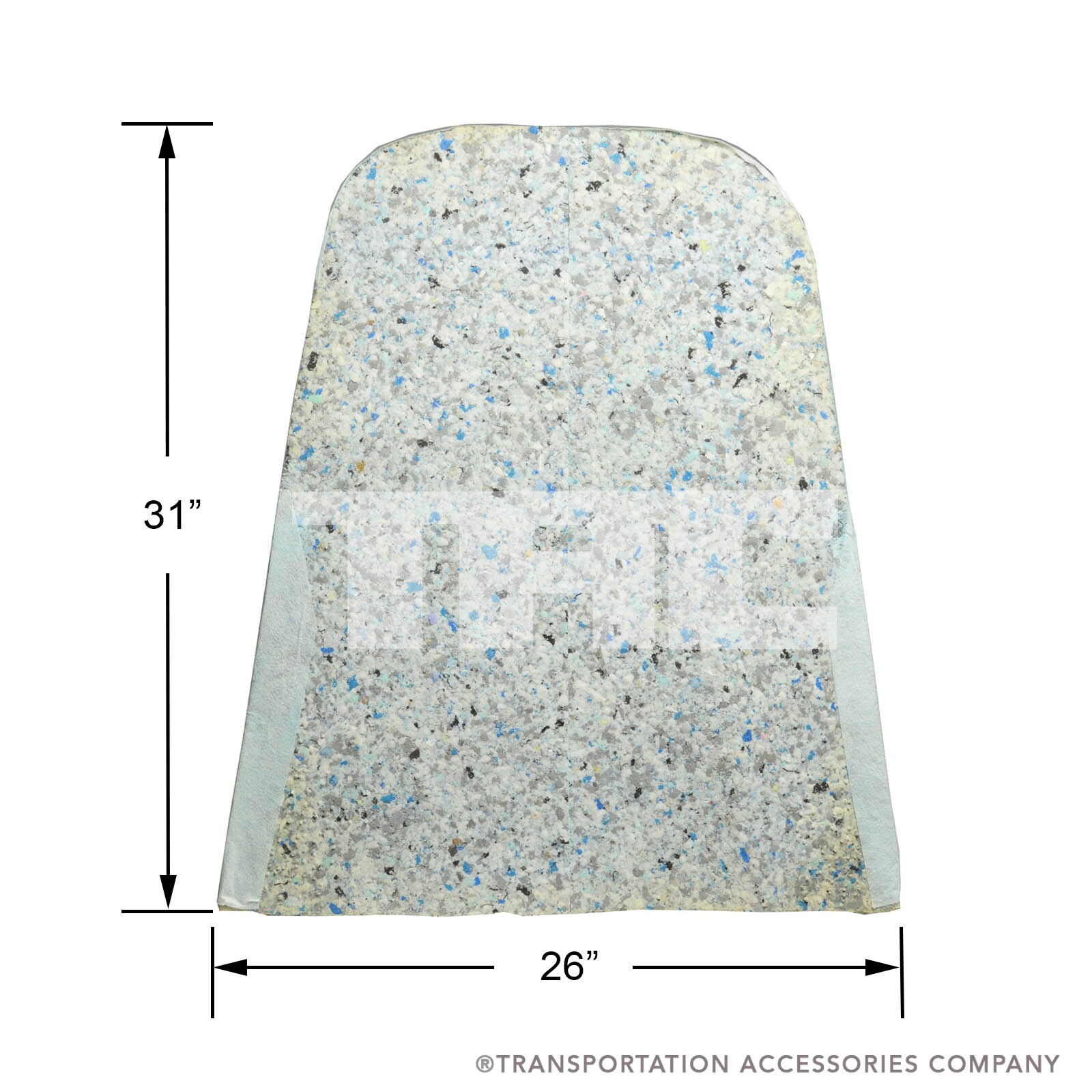 82TY26 Thomas Hi-Back Seat Back Foam Pre 2005 26" Wide