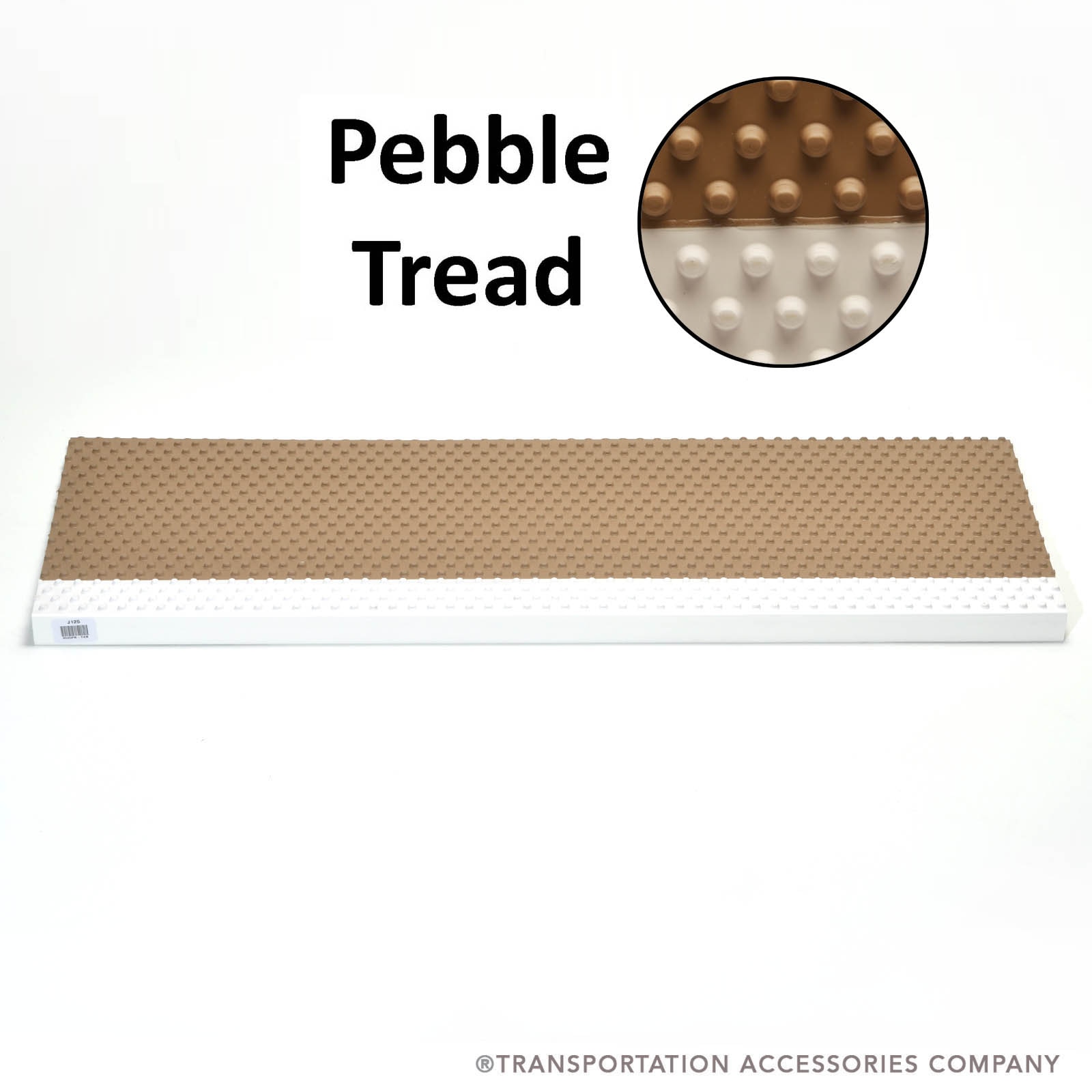 8505PB-TAN Universal Tan Steptread 36" X 12" w/Pebble Surface