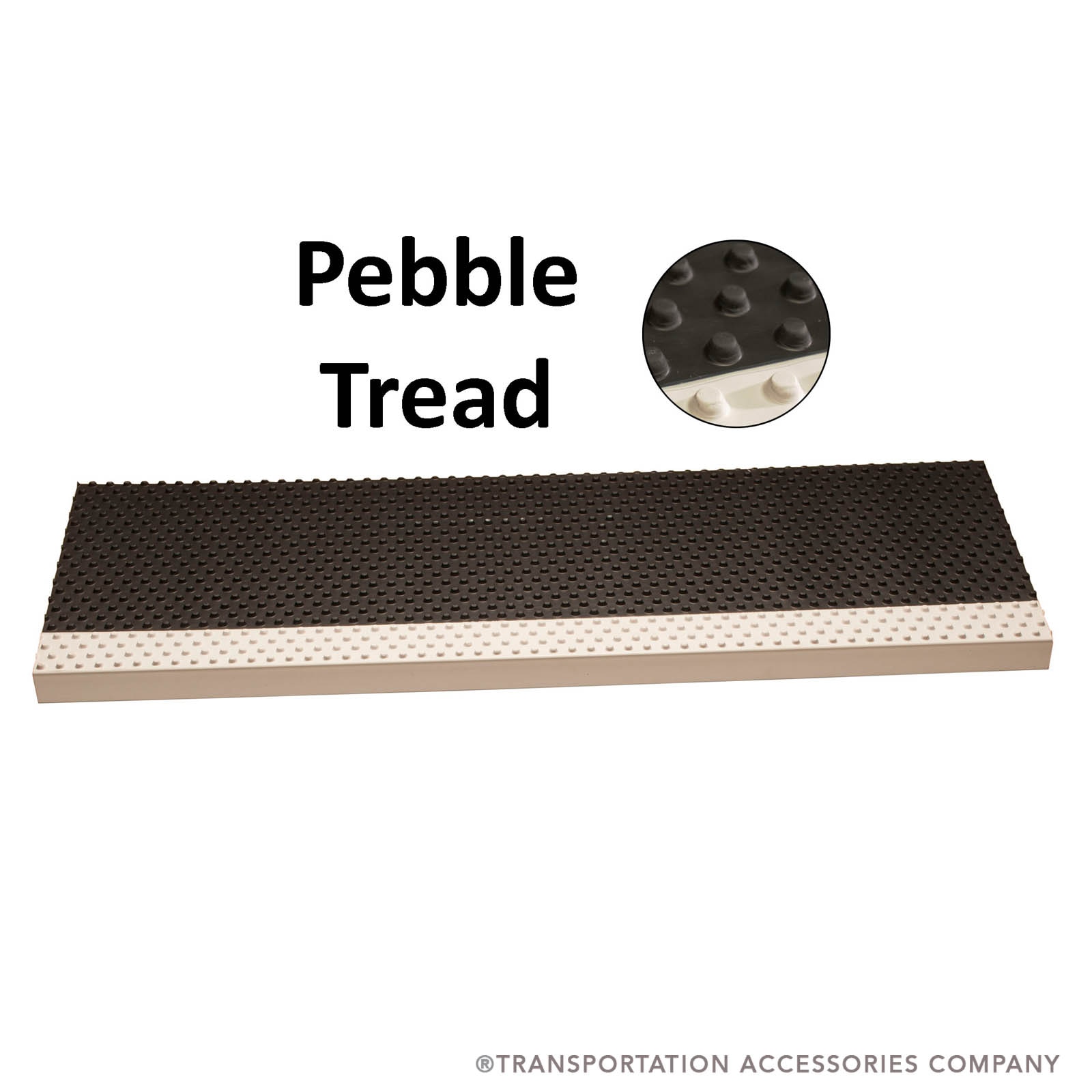 8505PB Universal 36" X 12" Pebble Tread