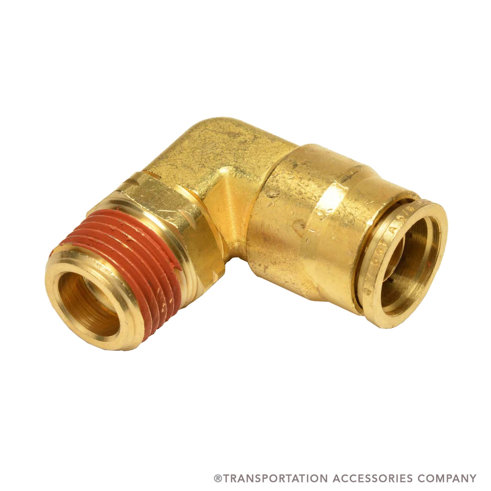 90SA-8N-10H Air Fitting, 90° Swivel Elbow, 1/2" Pipe to 5/8" Hose