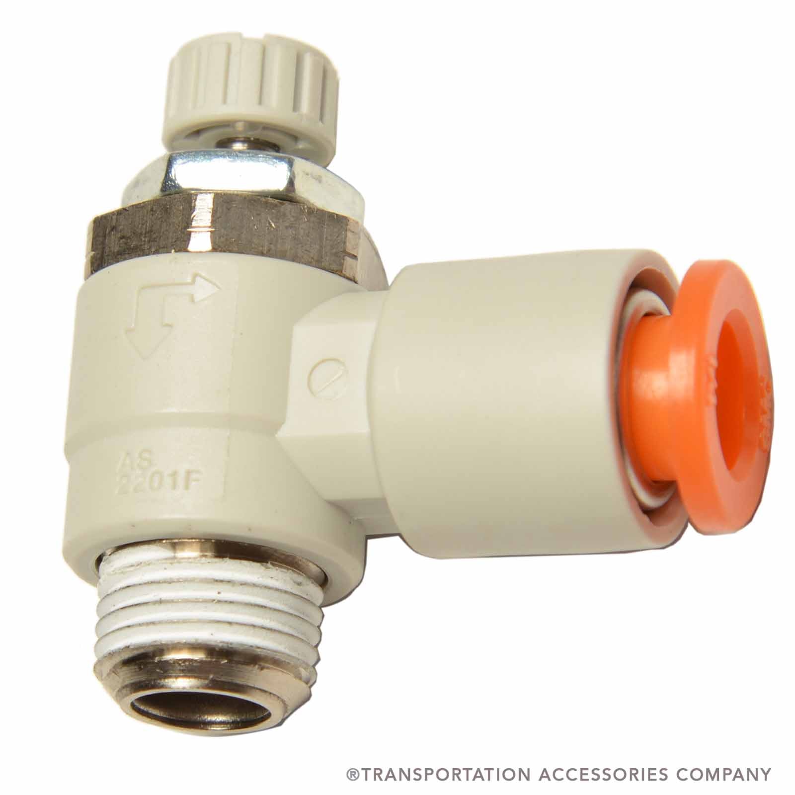 90SVA-2N-4H Air Fitting/Speed Control 1/8" Pipe to 1/4" Hose
