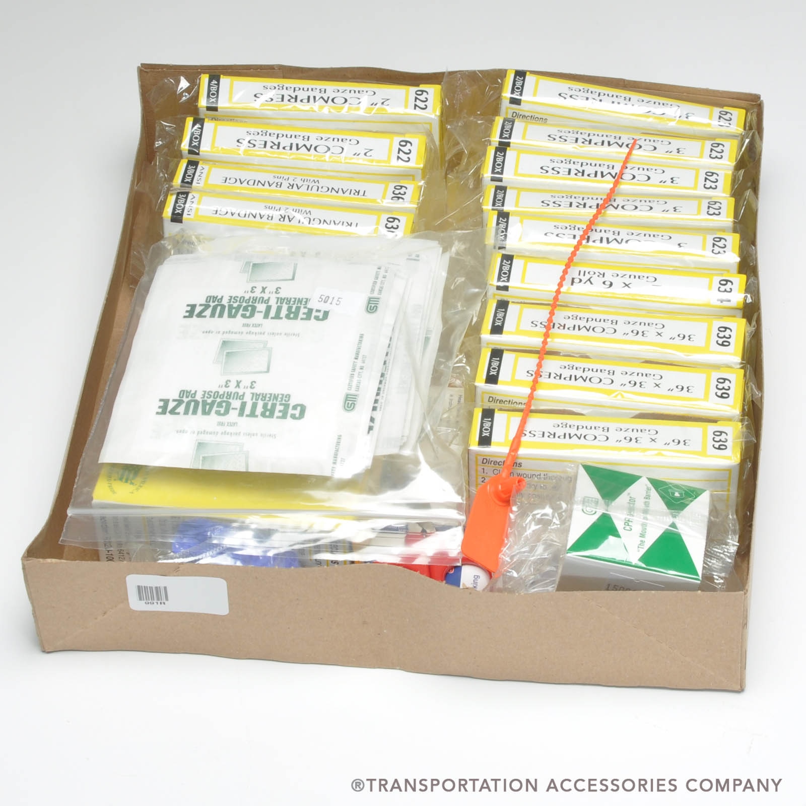 991R National Standard 24 Unit First Aid Kit Refill