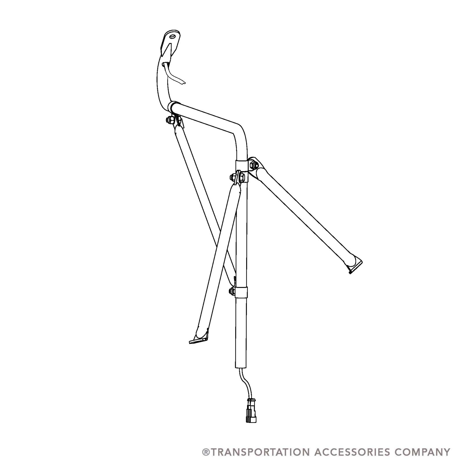 ASY4099-LH X-View Bracket Assembly for 2004+ IC Heated