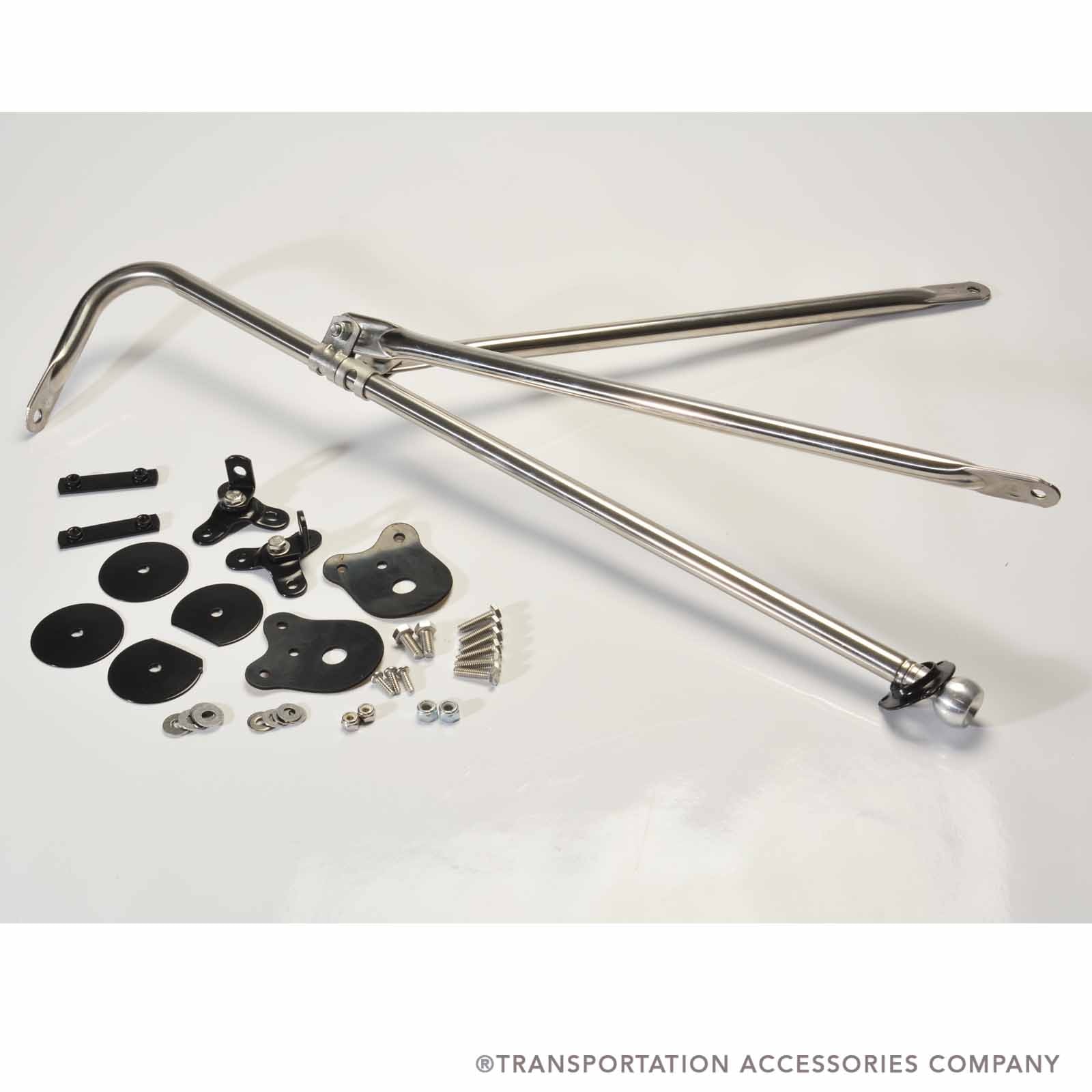 ASY4314 Right Hand Stainless Cross View Bracket Assembly for Thomas C2