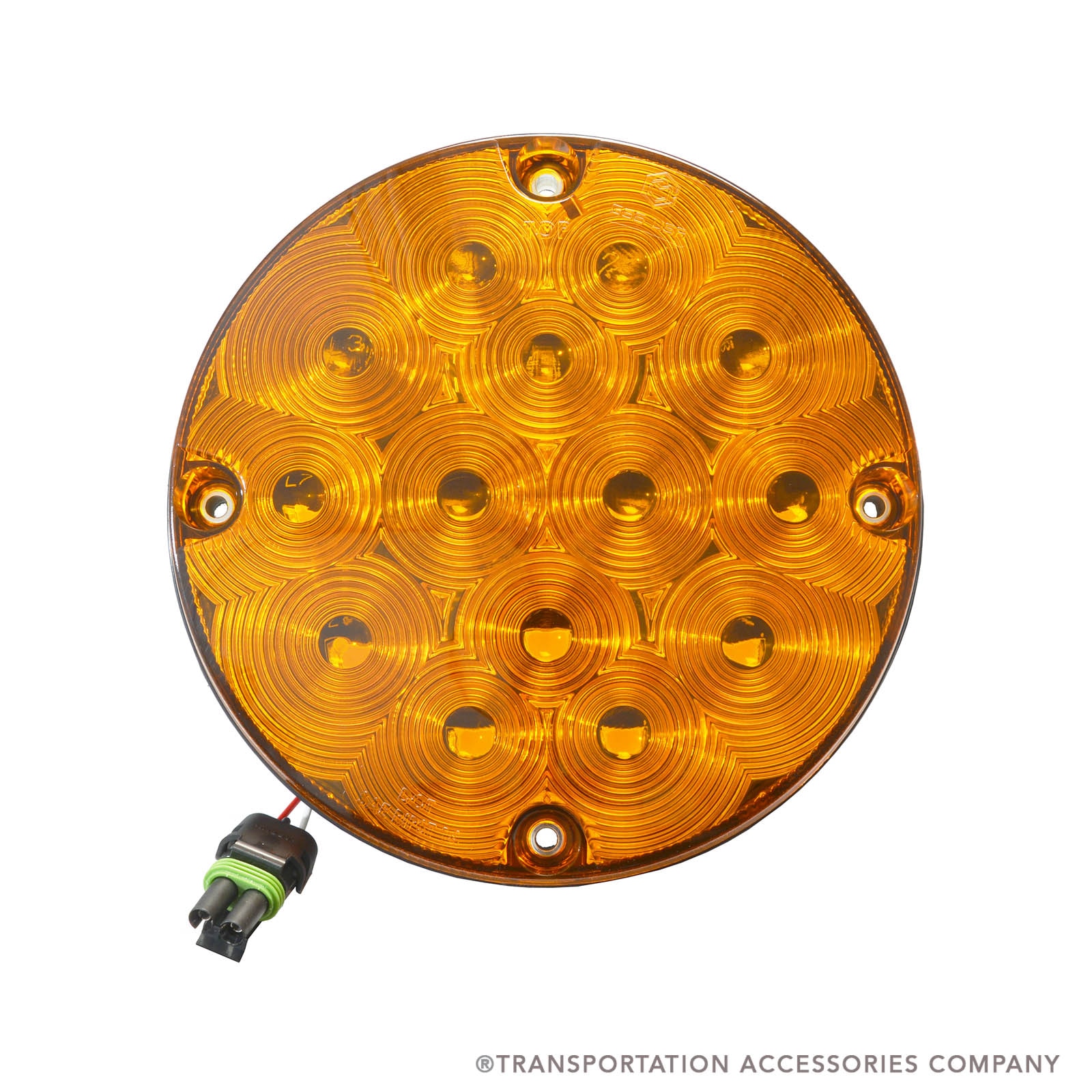 ATS12-BB 7" Diameter LED Turn Light With Blue Bird Plug