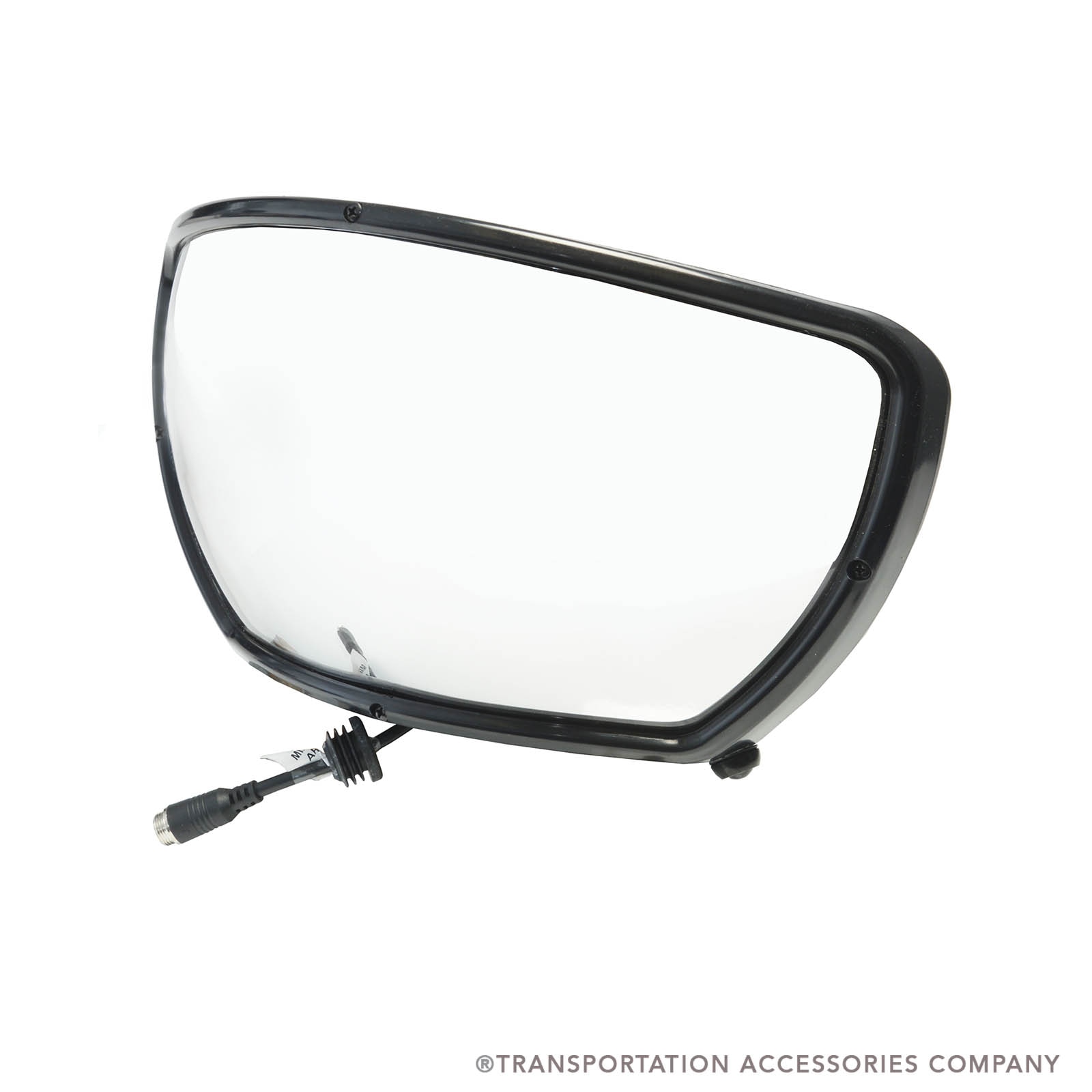 BBHDLEDH Heated High Definition Bus Boy Mirror Head w/Down Facing LEDs