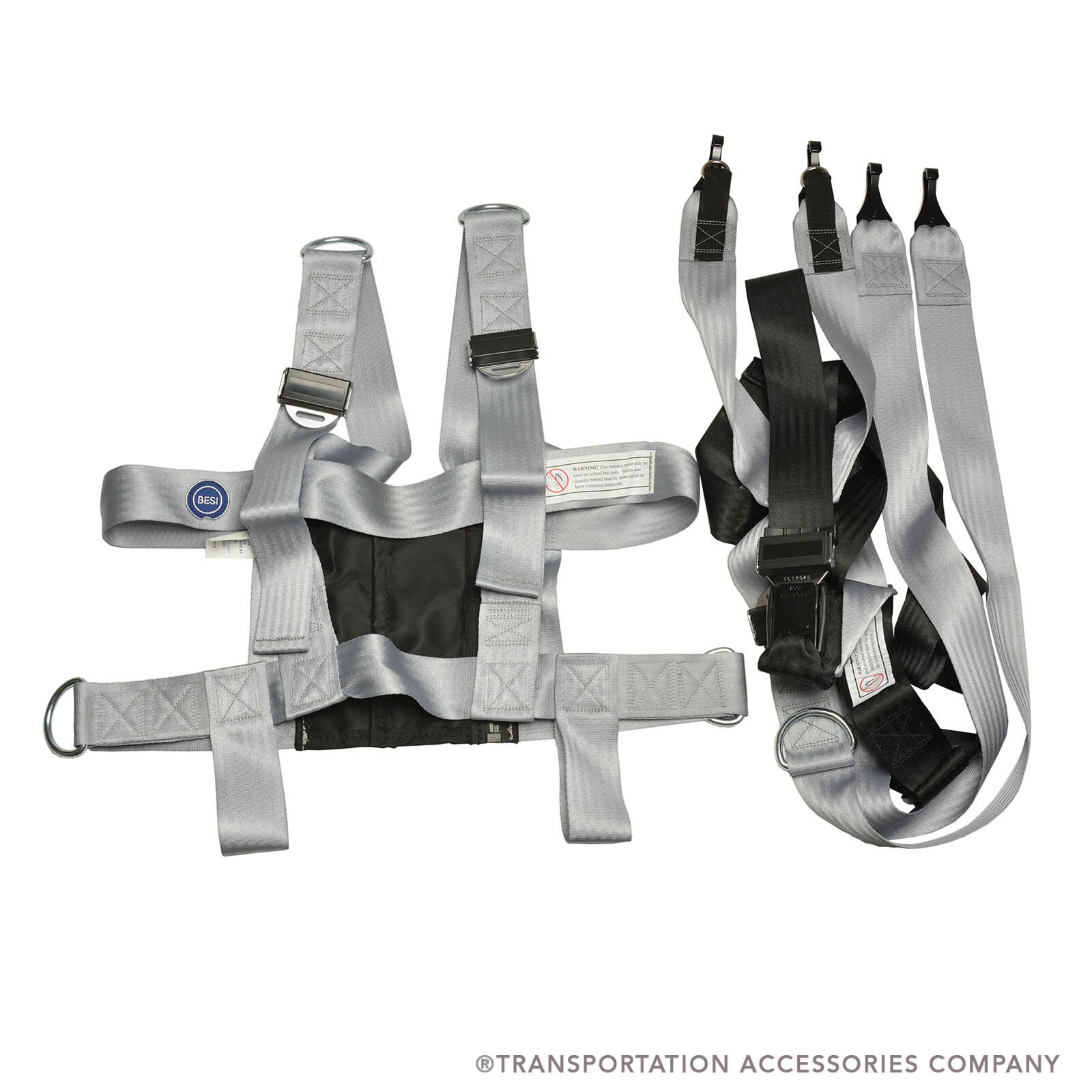 BR41SJI Besi Large Restraint Vest w/Safe Journey Mount