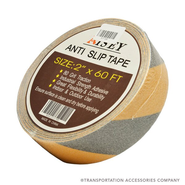 BYT200 Black and Yellow Friction Tape 2" x 60' Roll