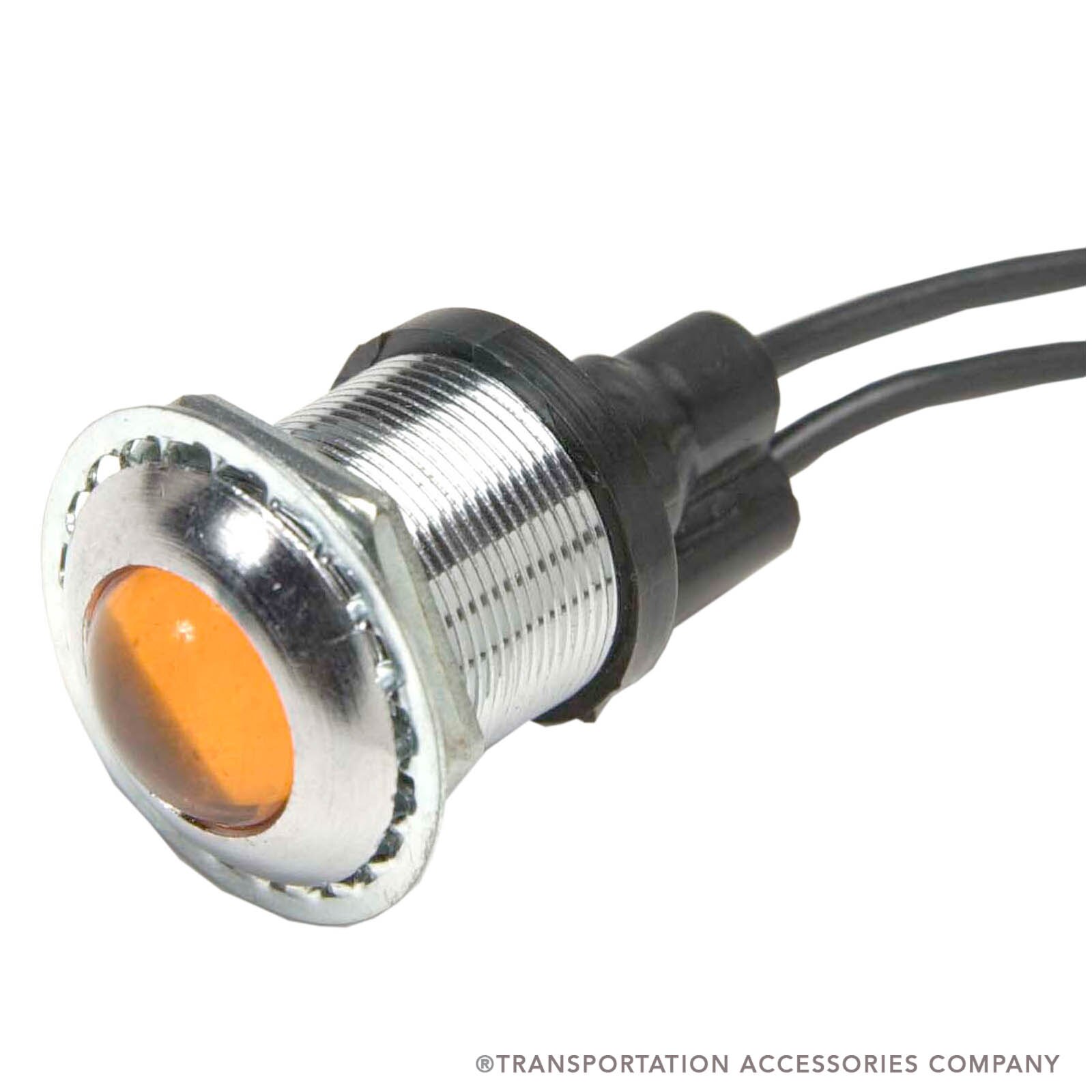 CHPL-23-2A Amber Pilot Light 3/4" Diameter
