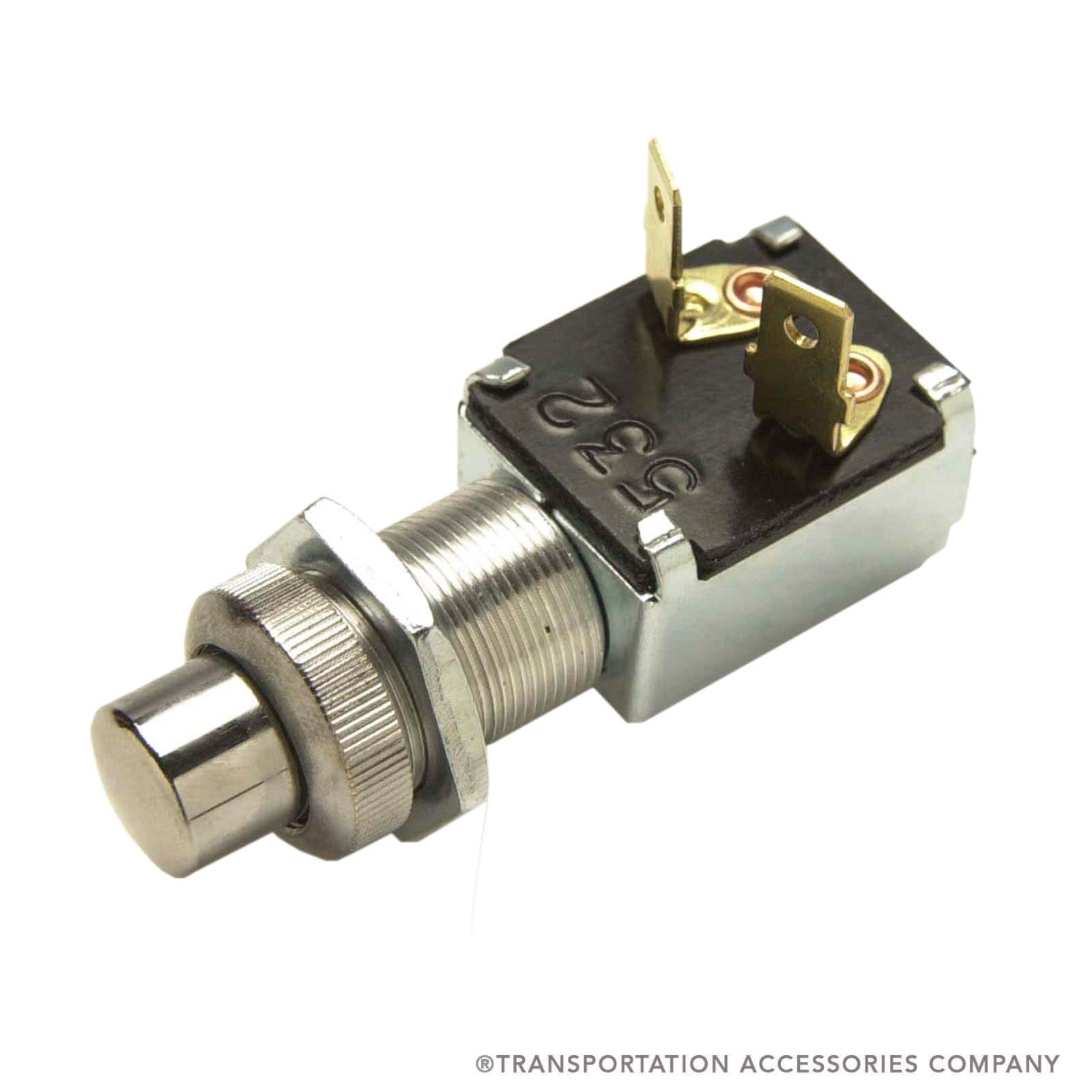 DS-83 Metal Push Button Switch - Mom. On