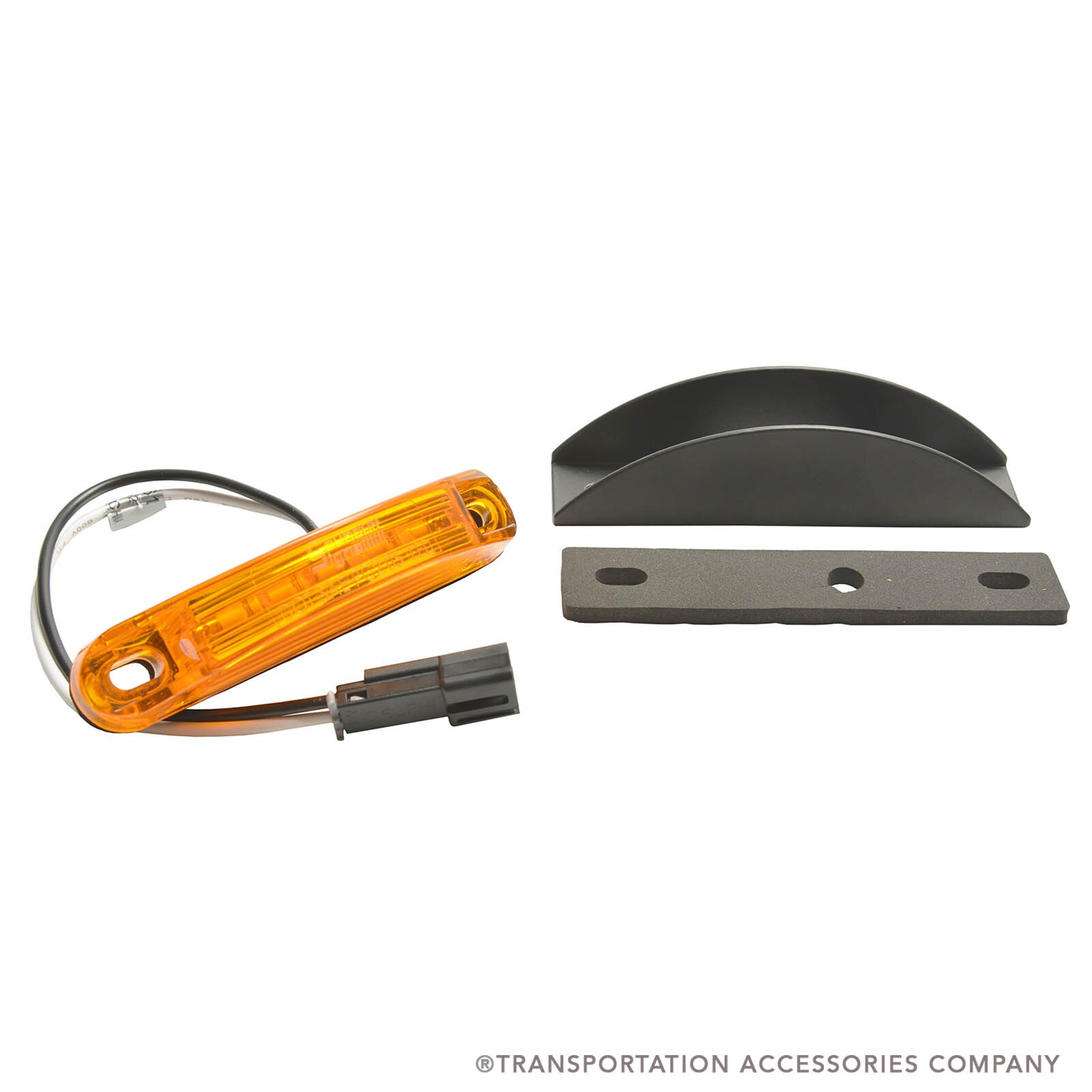 ECVML122Y-2P Optiluxx120 Series Amber Marker Light With IC Plug
