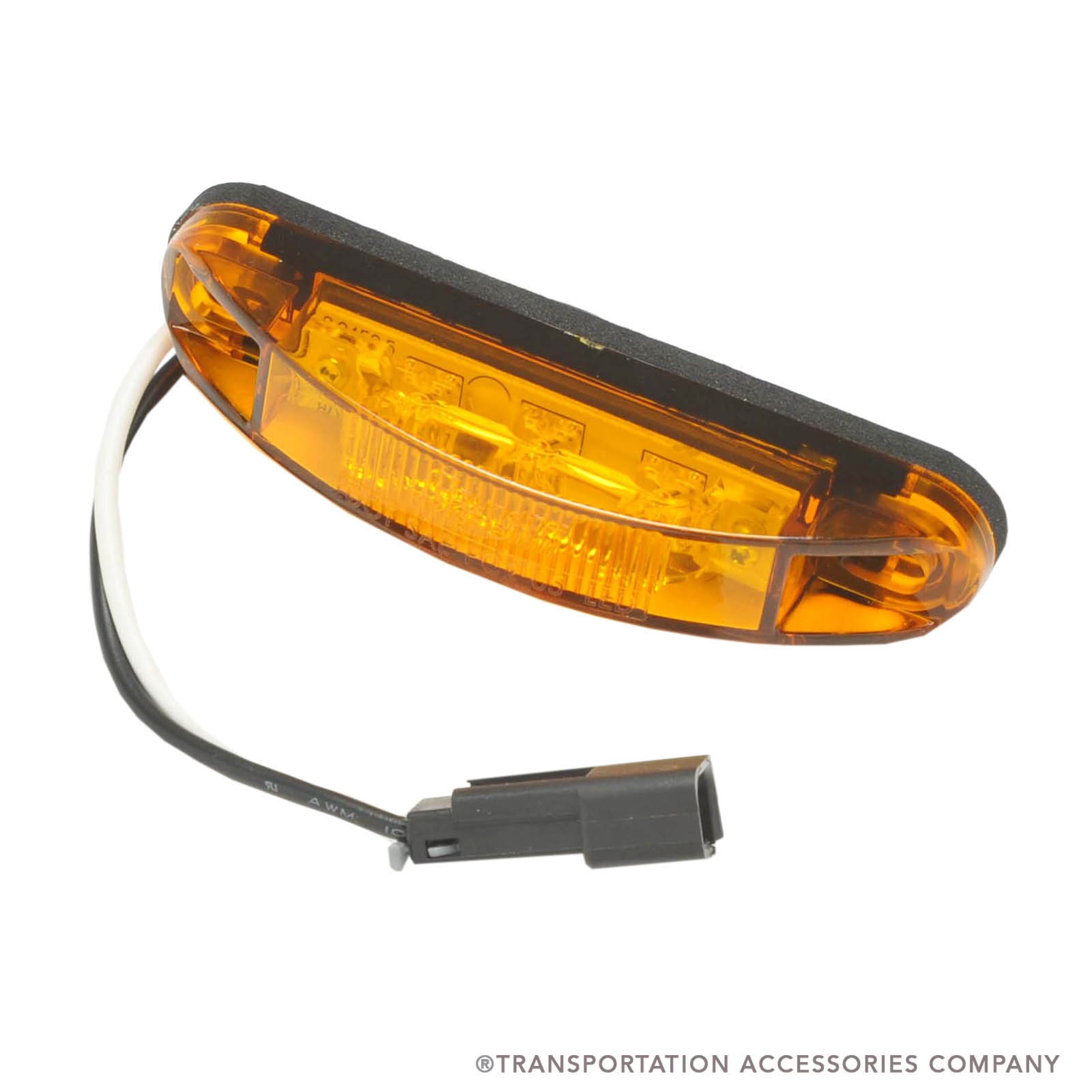 ECVML122Y-CL Optiluxx Amber LED Marker Lamp