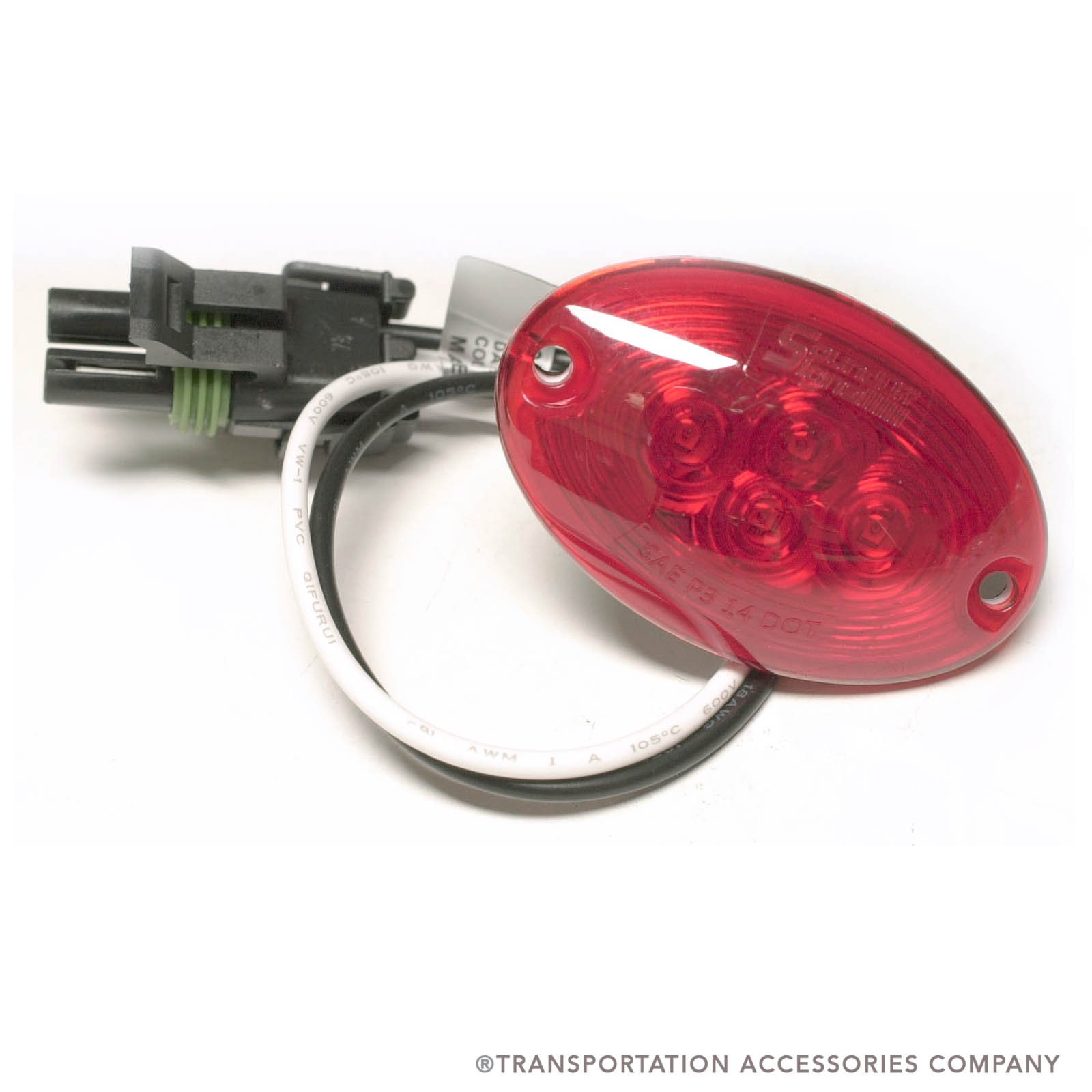 ECVML210R-DWP Optiluxx 210 Series Red Marker Light