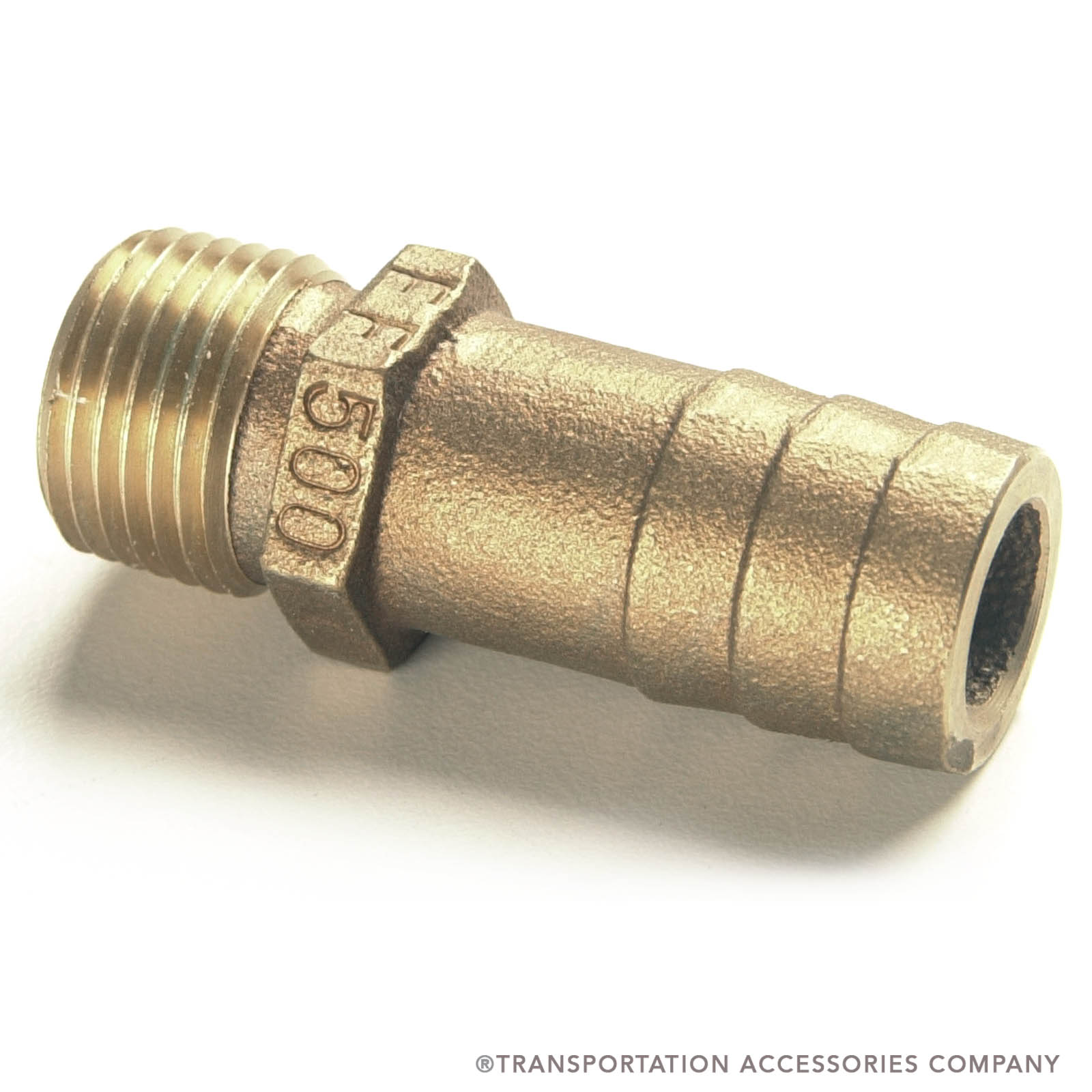 FF-500 Brass Adapter 1/2" NPT to 3/4" Hose
