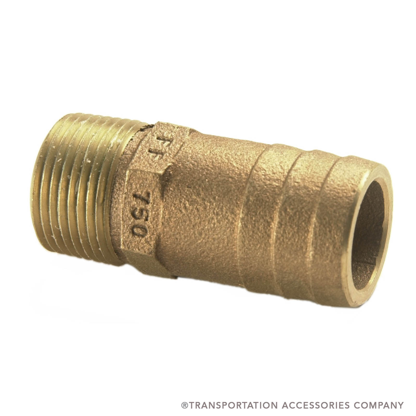 FF-750 Brass Adapter 3/4" NPT to 1" Hose