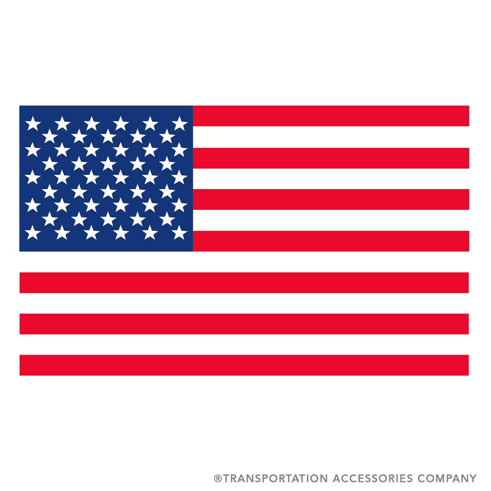 FLAG-LH American Flag Decal. LH Orientation