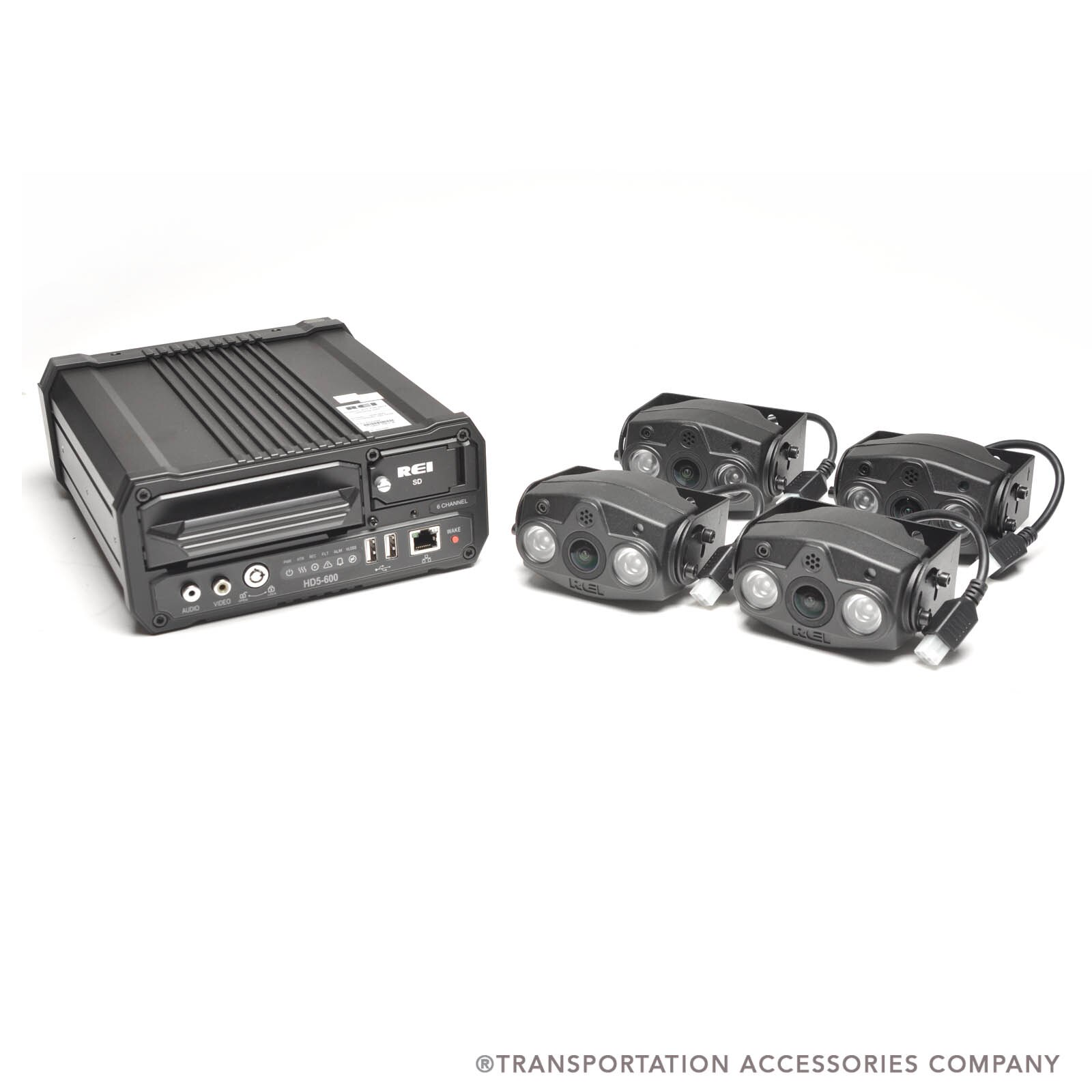 HD56004500 REI DVR With 4 Cameras