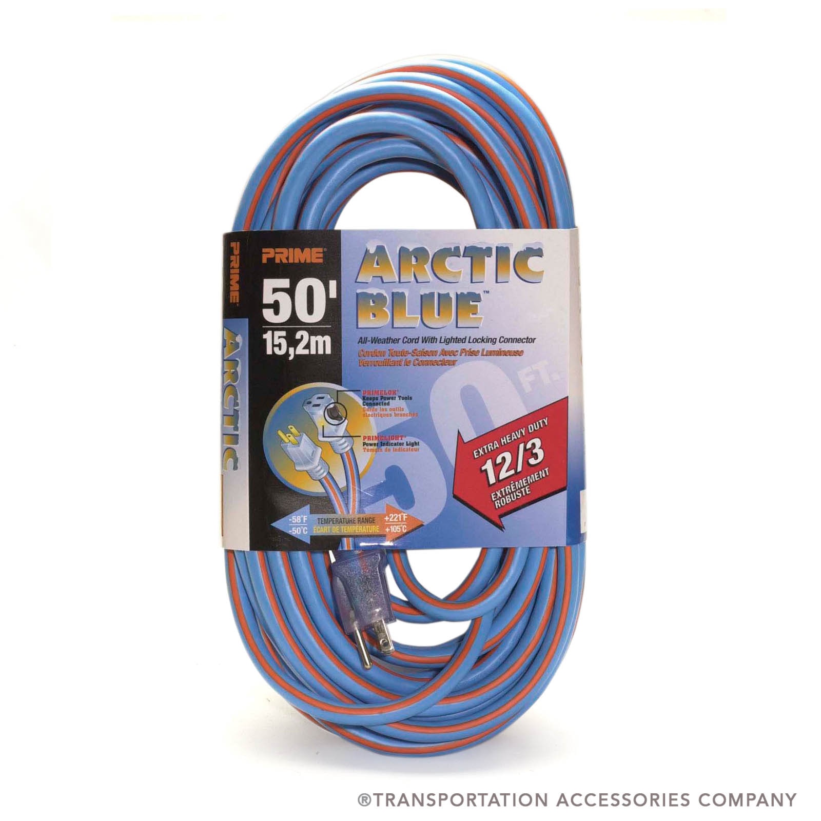 HDEC12-50 Extension Cord - 50 ft-12/3 Cold Weather